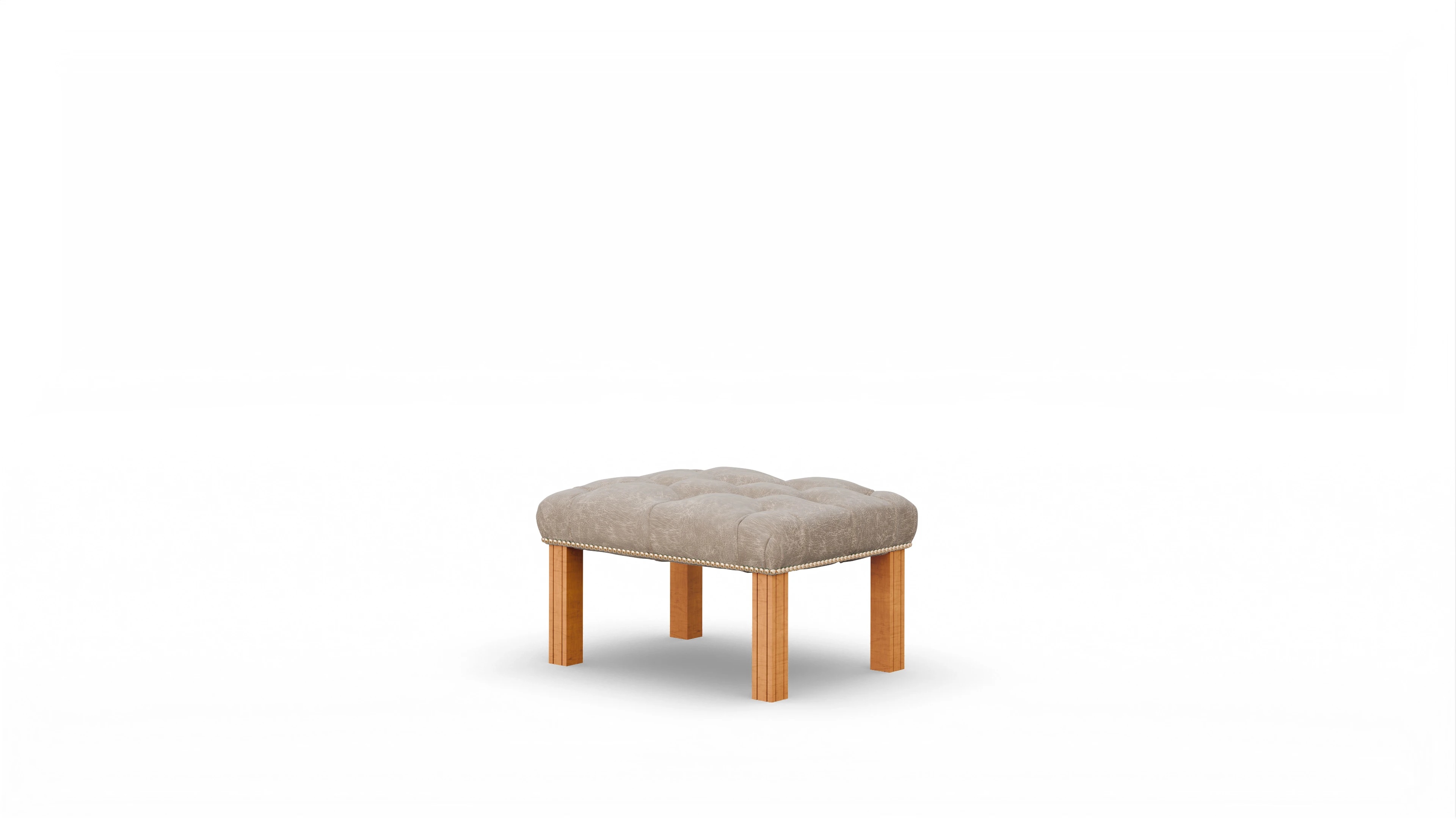 Ansicht des Produktes Dorian Hocker in Leder beige
