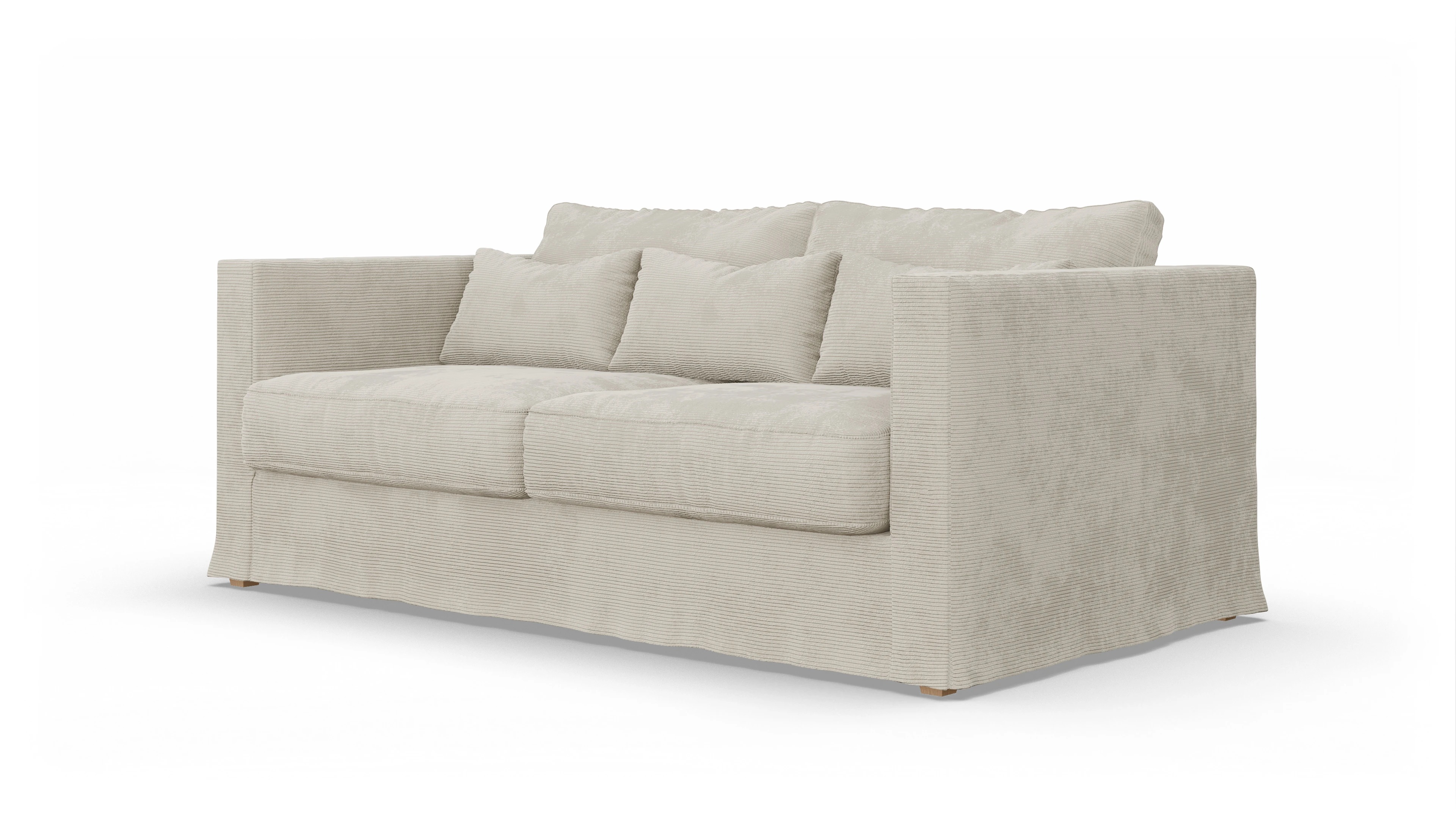 Ansicht des Produktes Brogger 2-Sitzer in Cord weiß