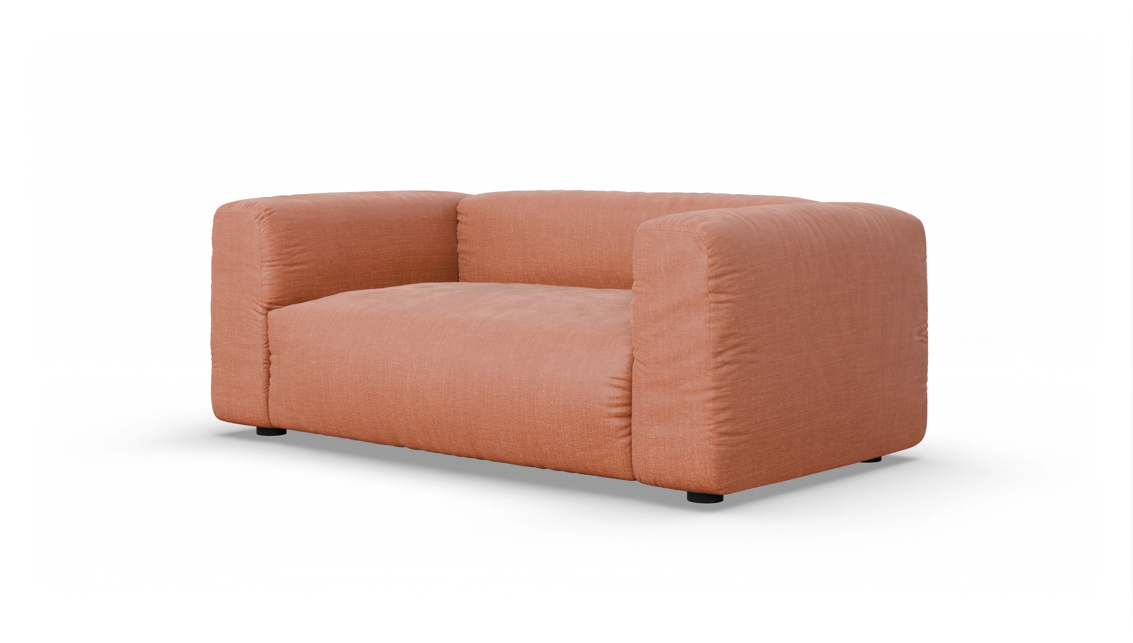 Ansicht des Produktes Molin 2-Sitzer in Stoff orange