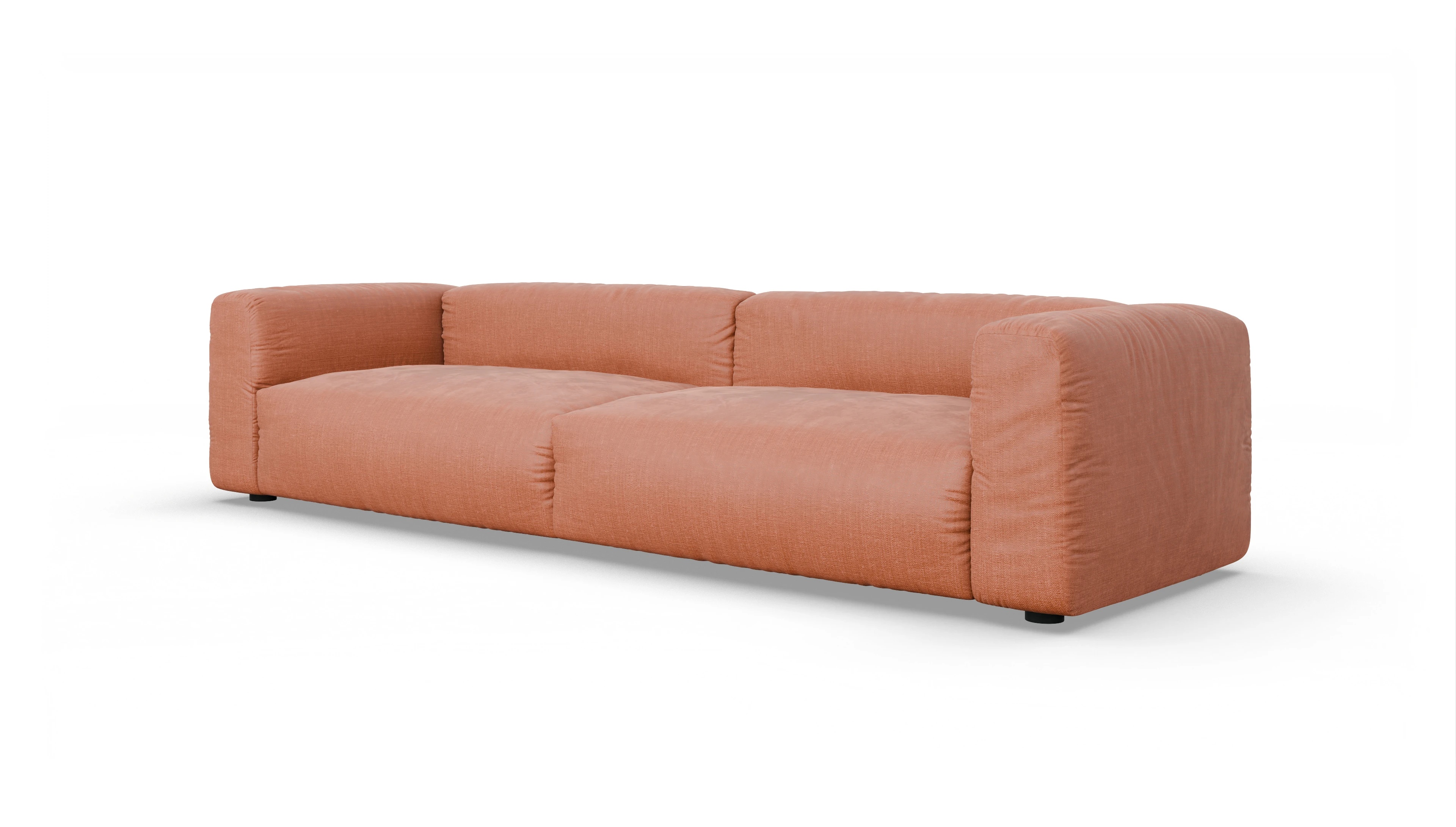 Ansicht des Produktes Molin 4-Sitzer in Stoff orange