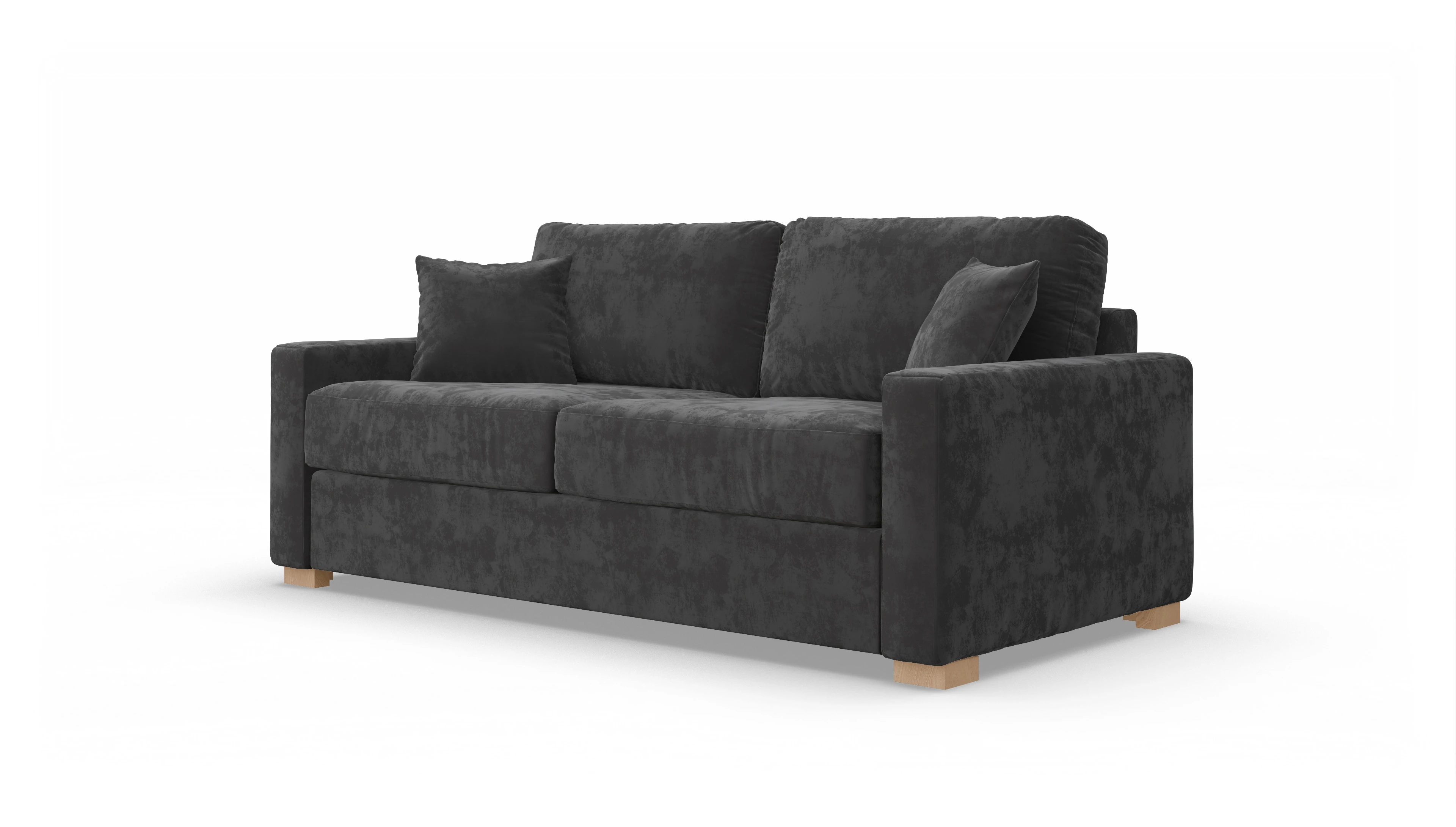 Ansicht des Produktes Christensen 3-Sitzer in Samt schwarz