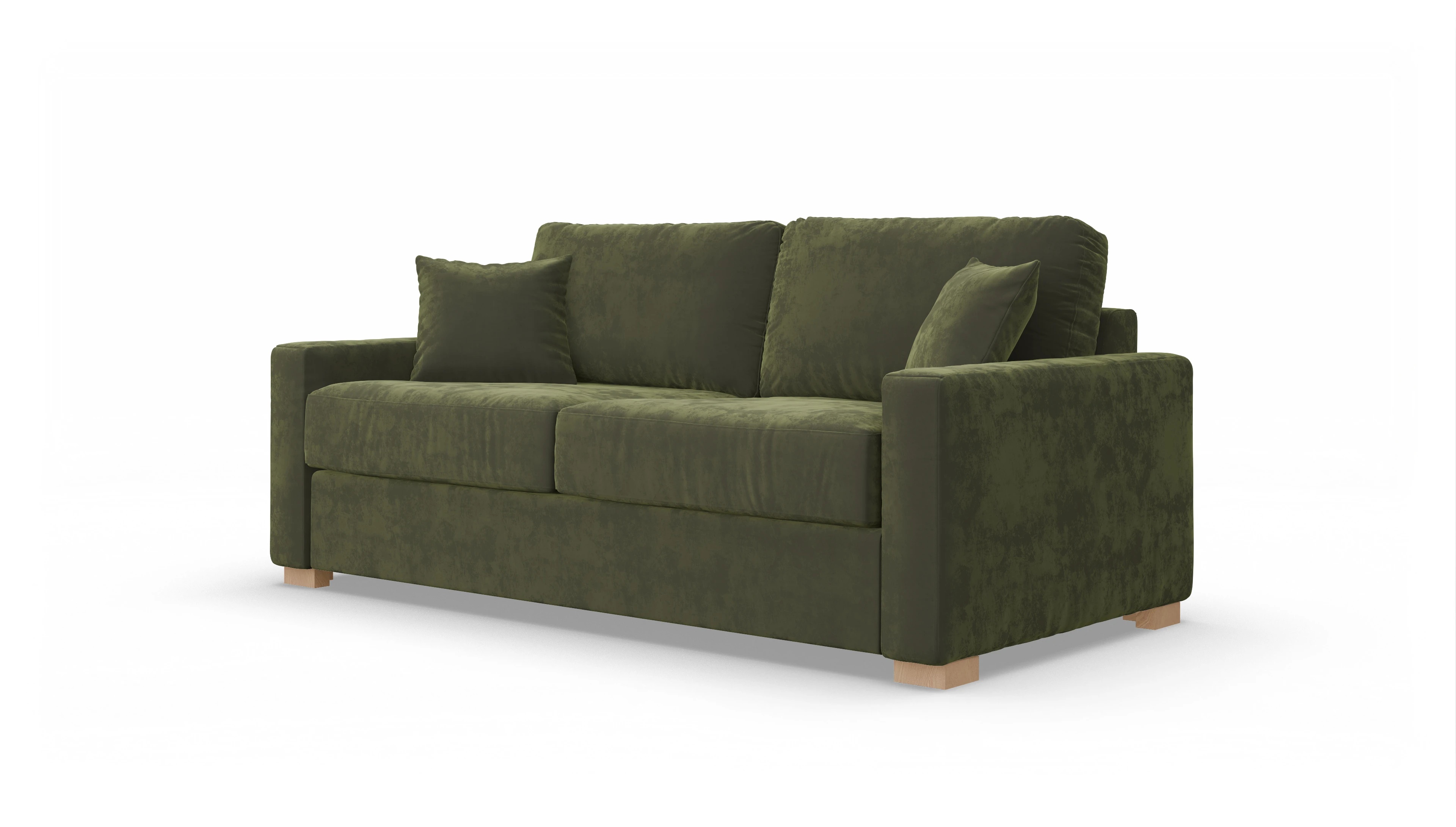 Ansicht des Produktes Christensen 3-Sitzer in Samt grün