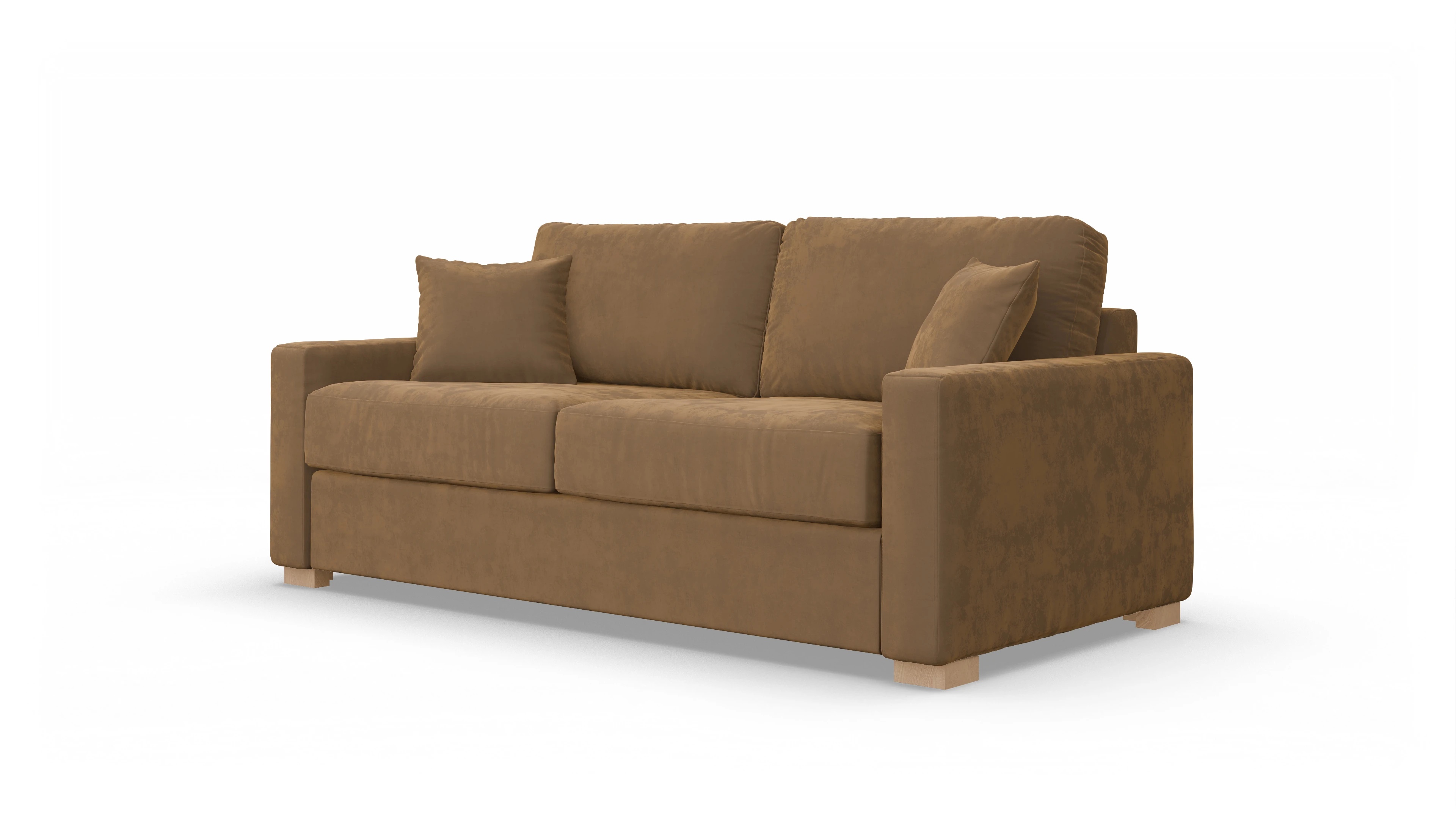 Ansicht des Produktes Christensen 3-Sitzer in Samt braun