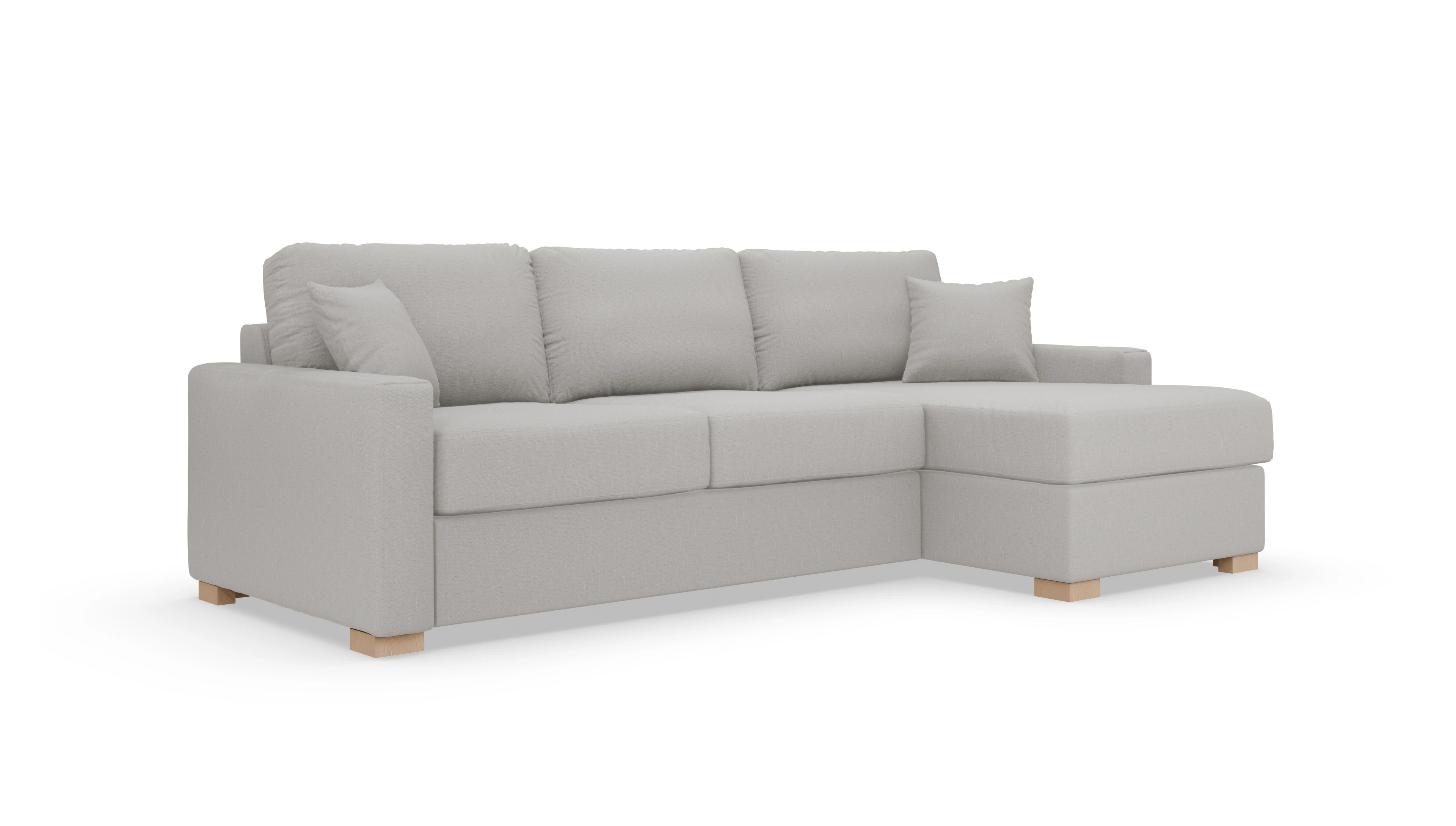 Ansicht des Produktes Christensen Sofa mit Rec rechts in Stoff beige