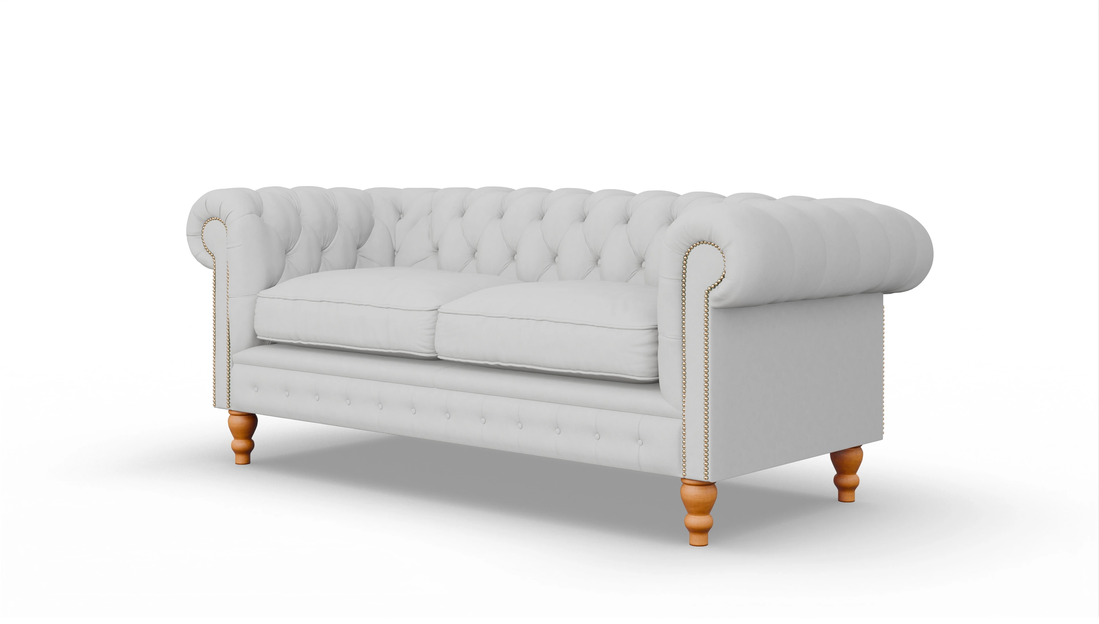 Ansicht des Produktes Russel 3-Sitzer in Leder weiß