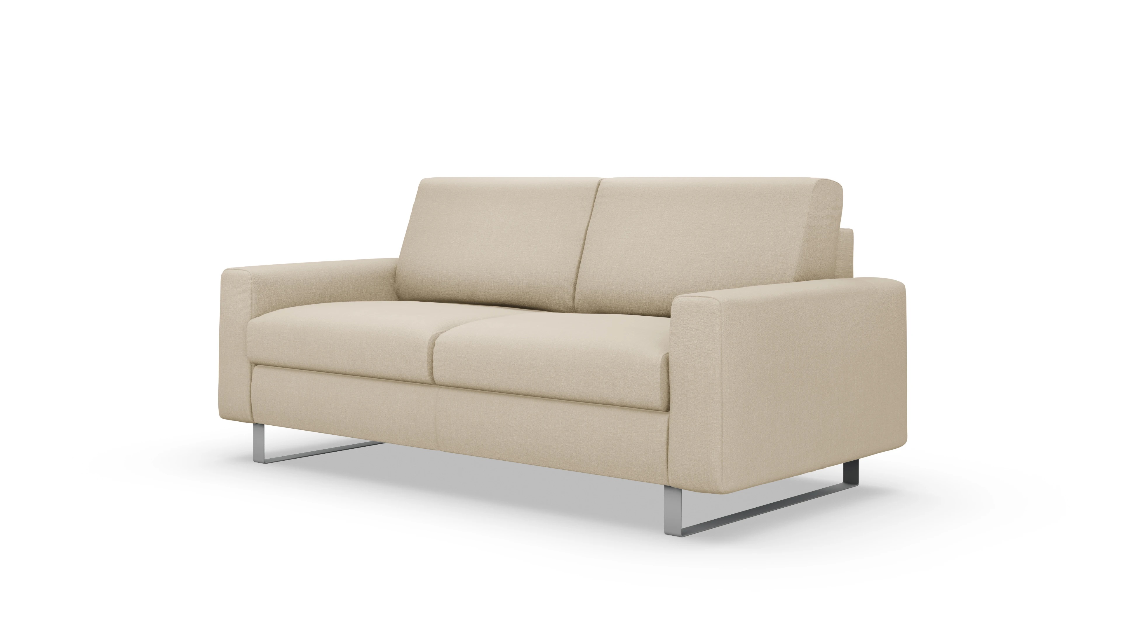 Schlafsofa Fontego Ansicht des Produktes Fontego 2,5-Sitzer in Stoff beige