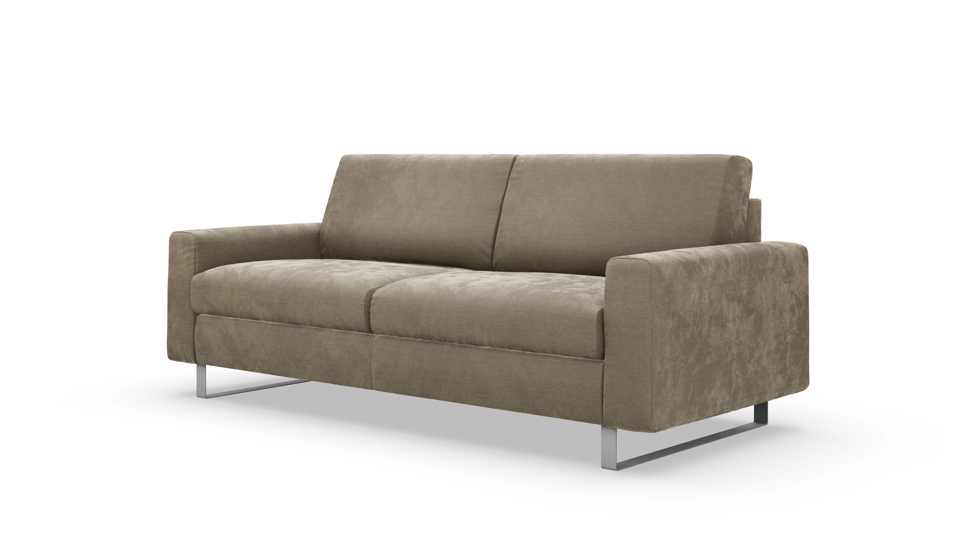 Schlafsofa Fontego Ansicht des Produktes Fontego 3-Sitzer in Stoff beige