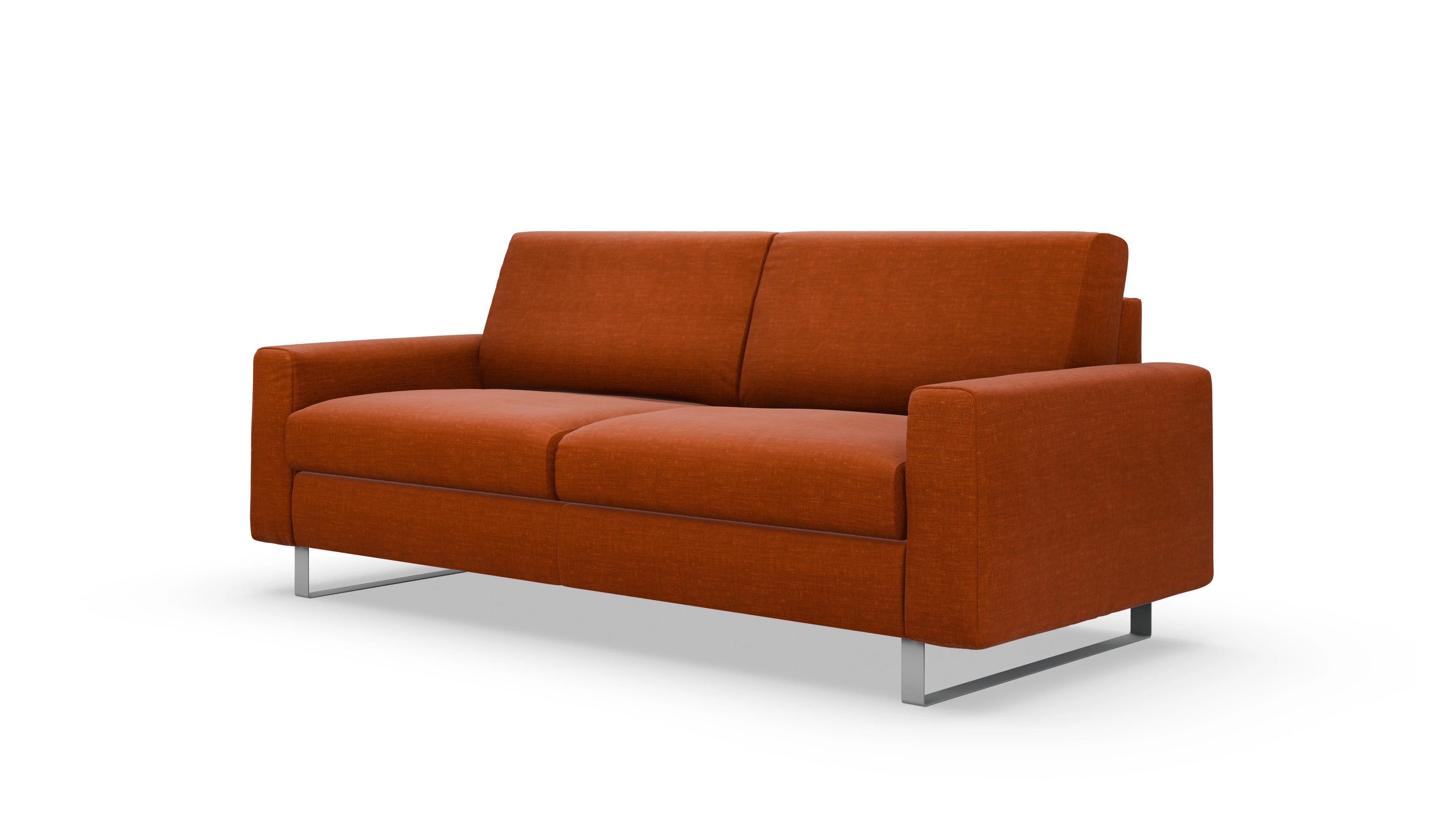 Ansicht des Produktes Fontego 3-Sitzer in Stoff orange