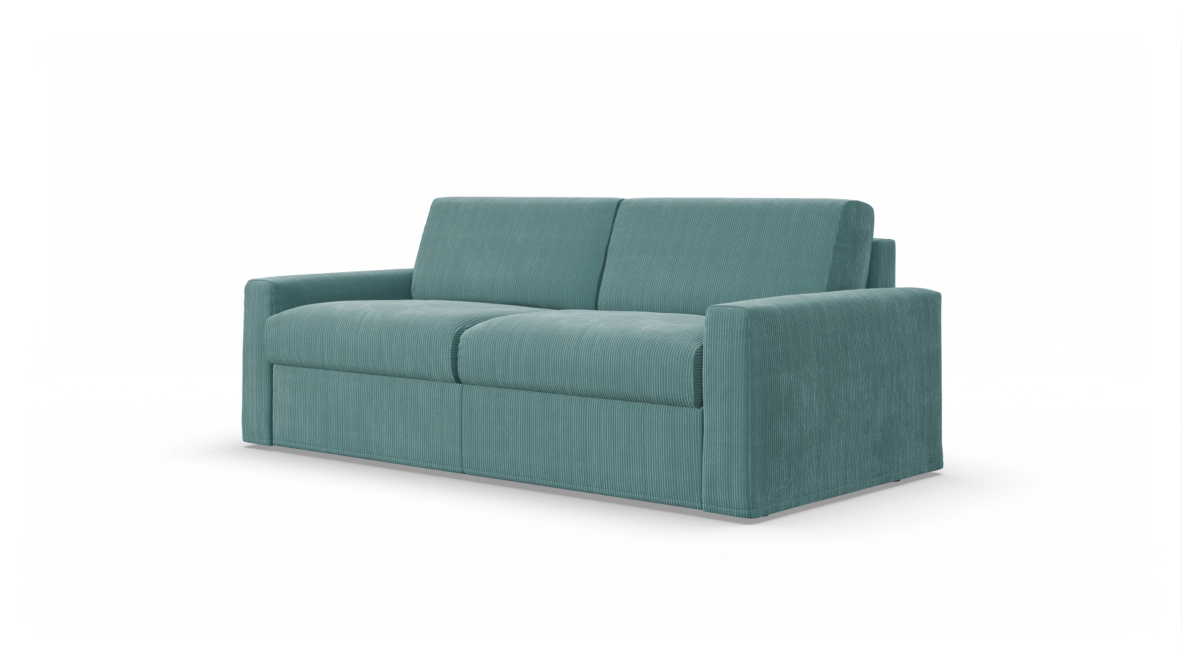 Ansicht des Produktes Vinanti 2,5-Sitzer in Cord blau