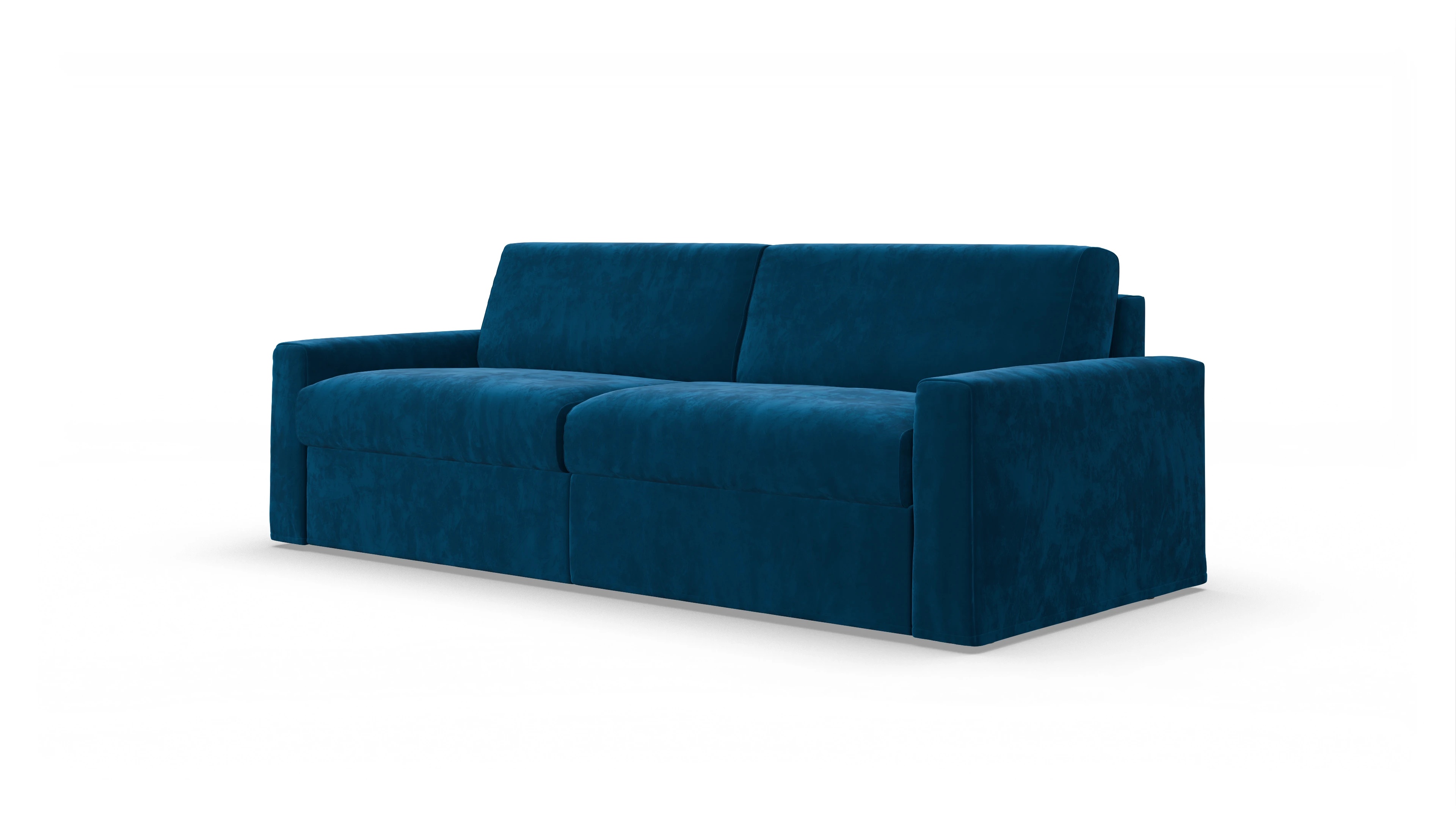 Ansicht des Produktes Vinanti 3-Sitzer in Samt blau