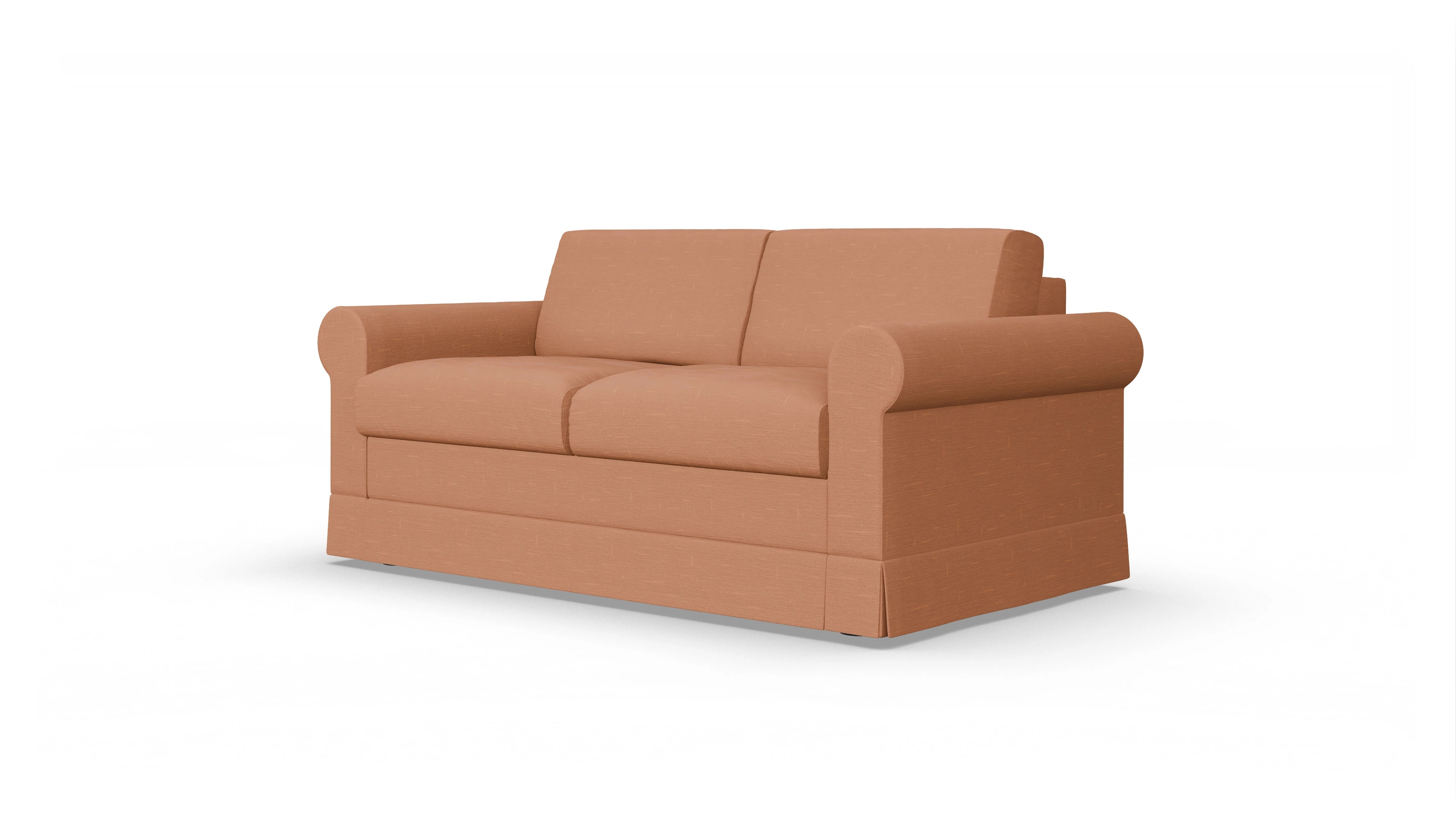 Ansicht des Produktes Bareteri 2-Sitzer in Stoff orange