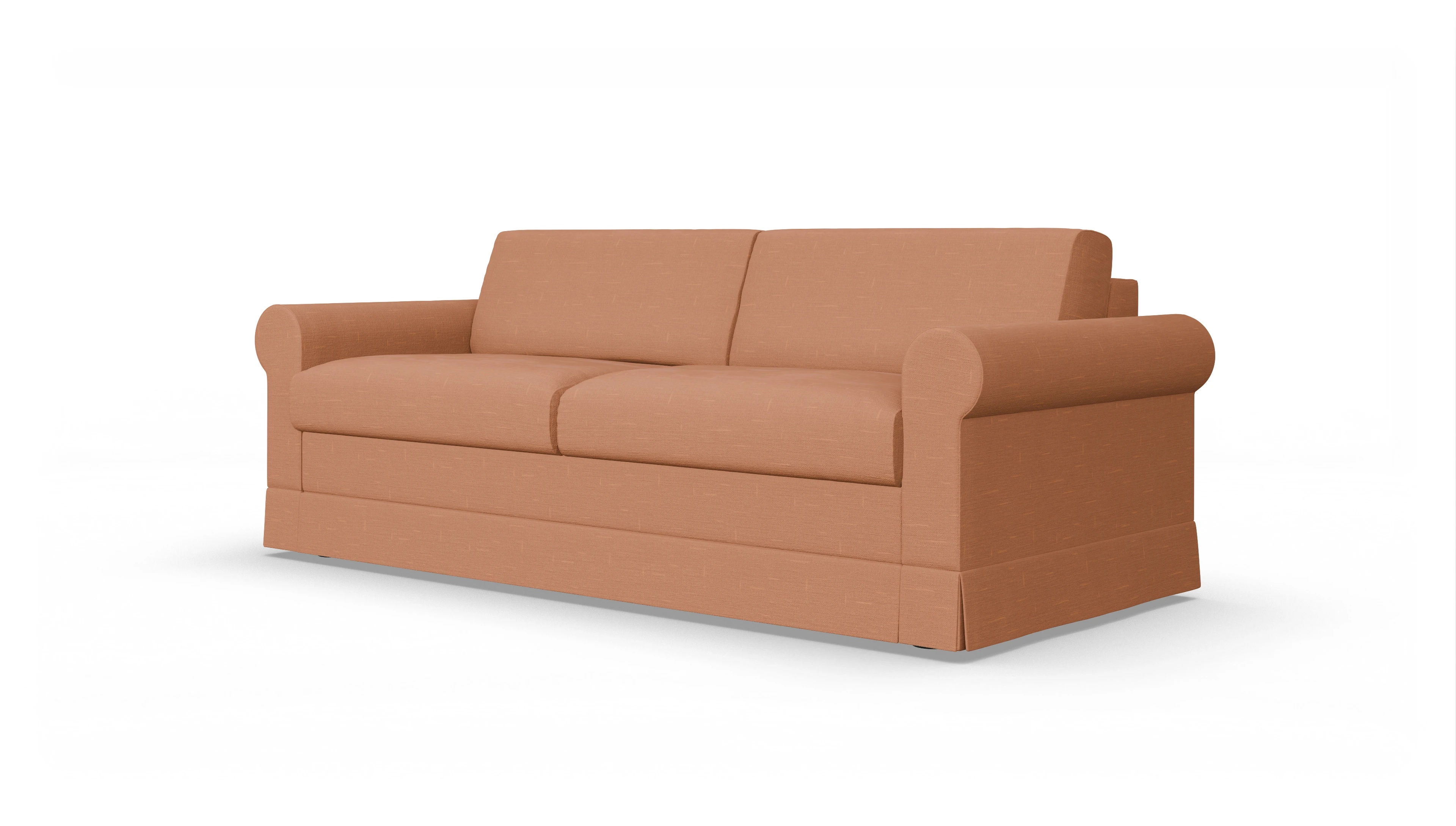Ansicht des Produktes Bareteri 3-Sitzer in Stoff orange