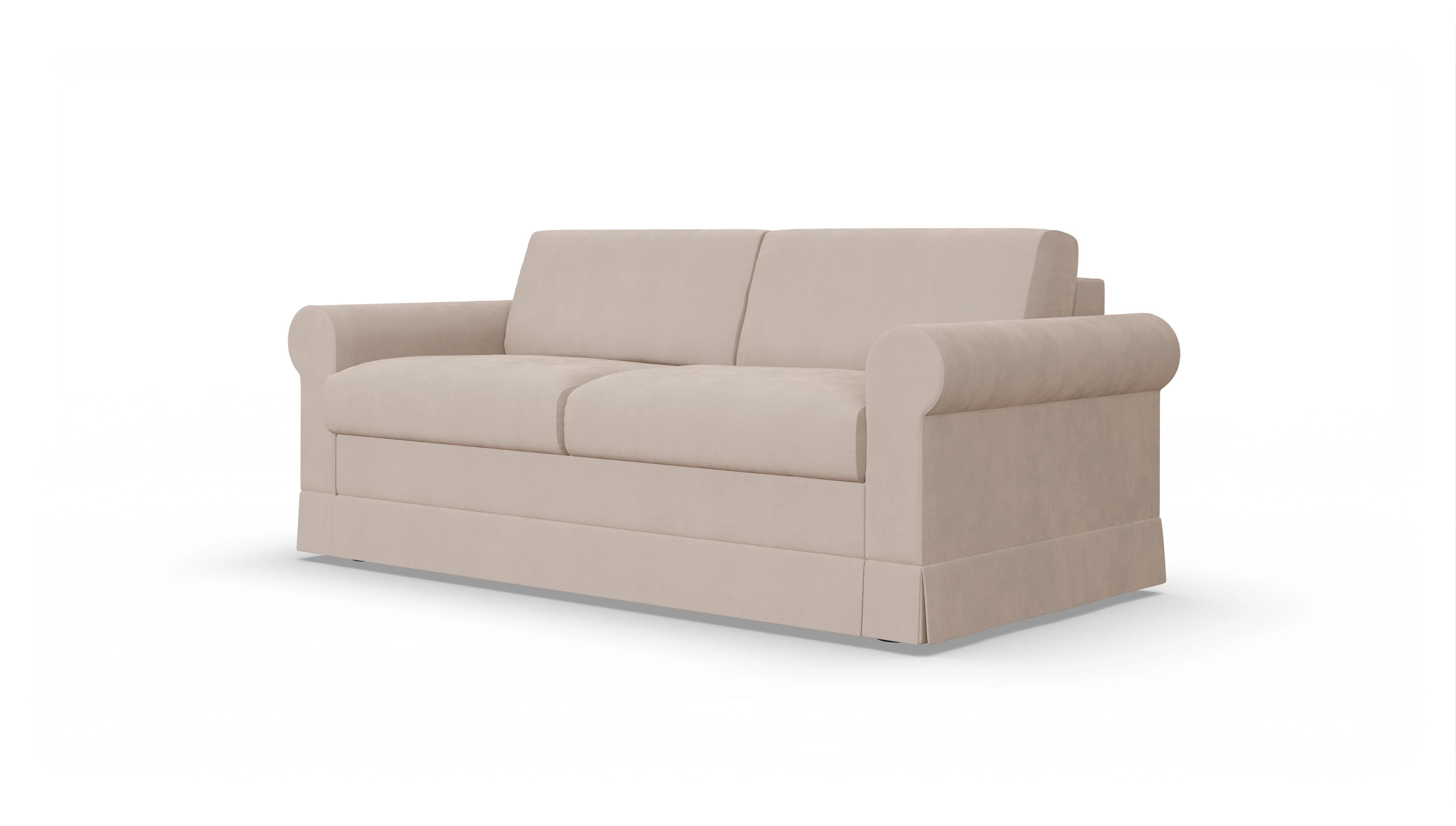 Ansicht des Produktes Bareteri 2,5-Sitzer in Samt beige