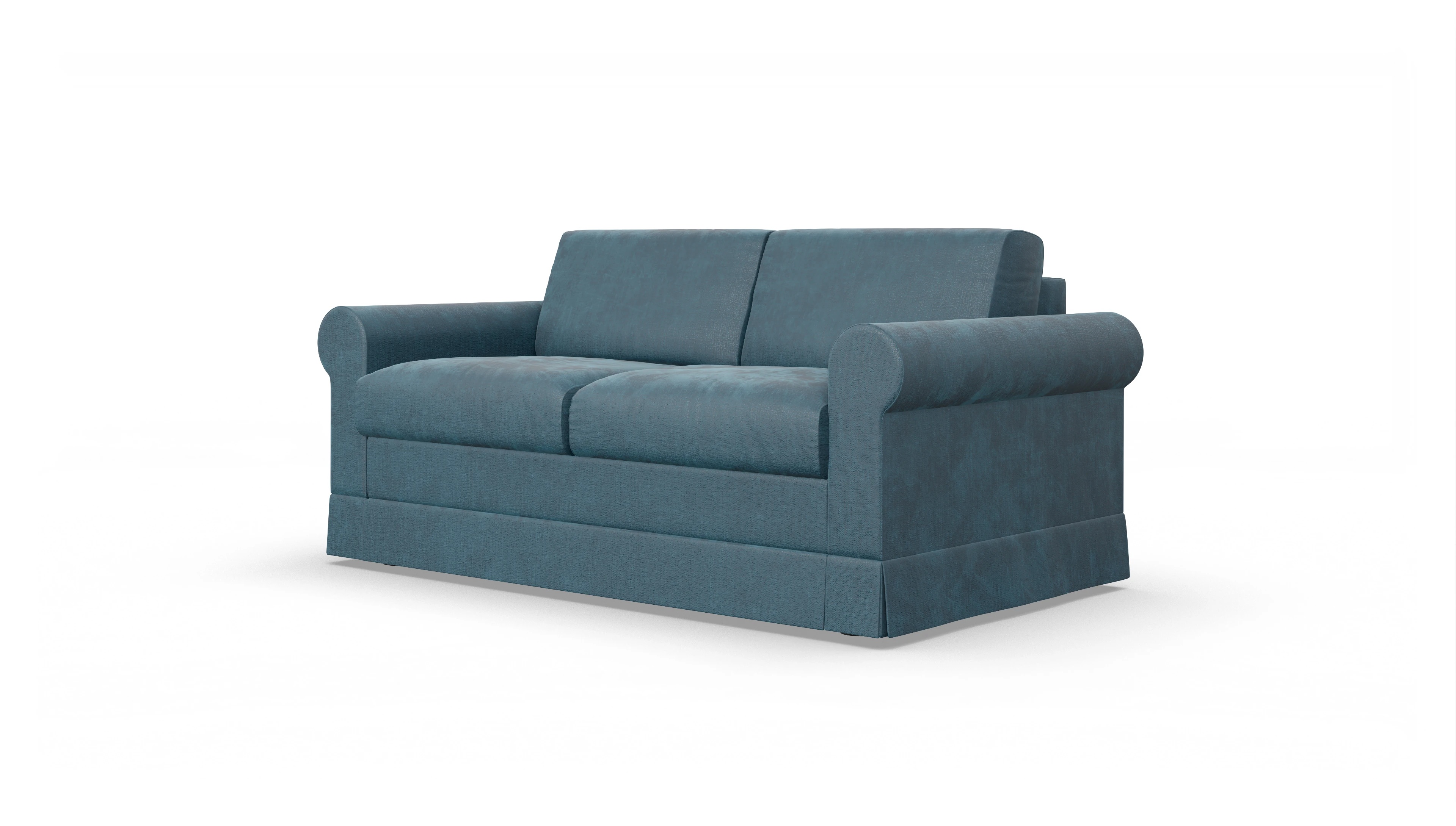 Ansicht des Produktes Bareteri 2-Sitzer in Stoff blau