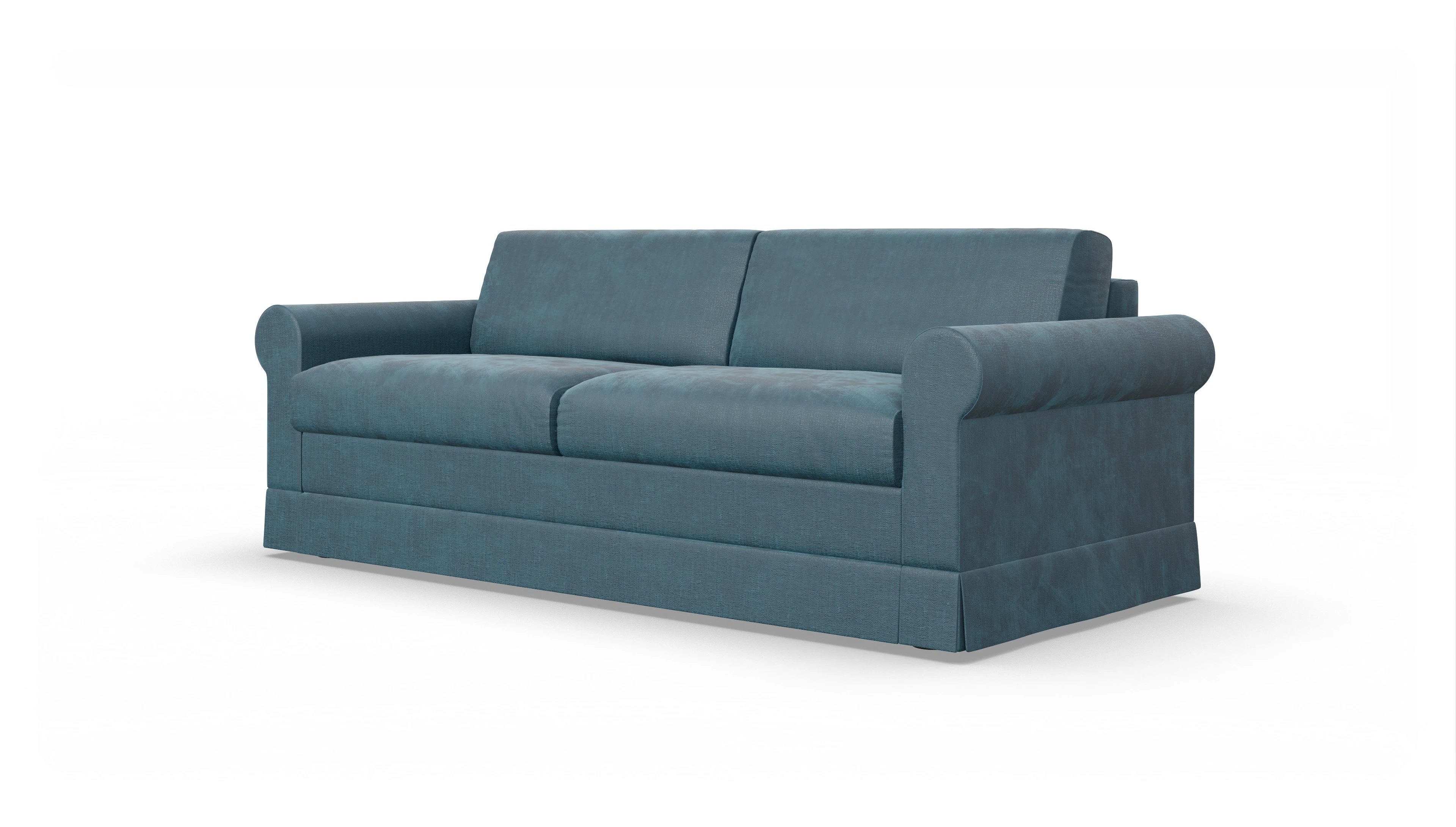 Ansicht des Produktes Bareteri 3-Sitzer in Stoff blau