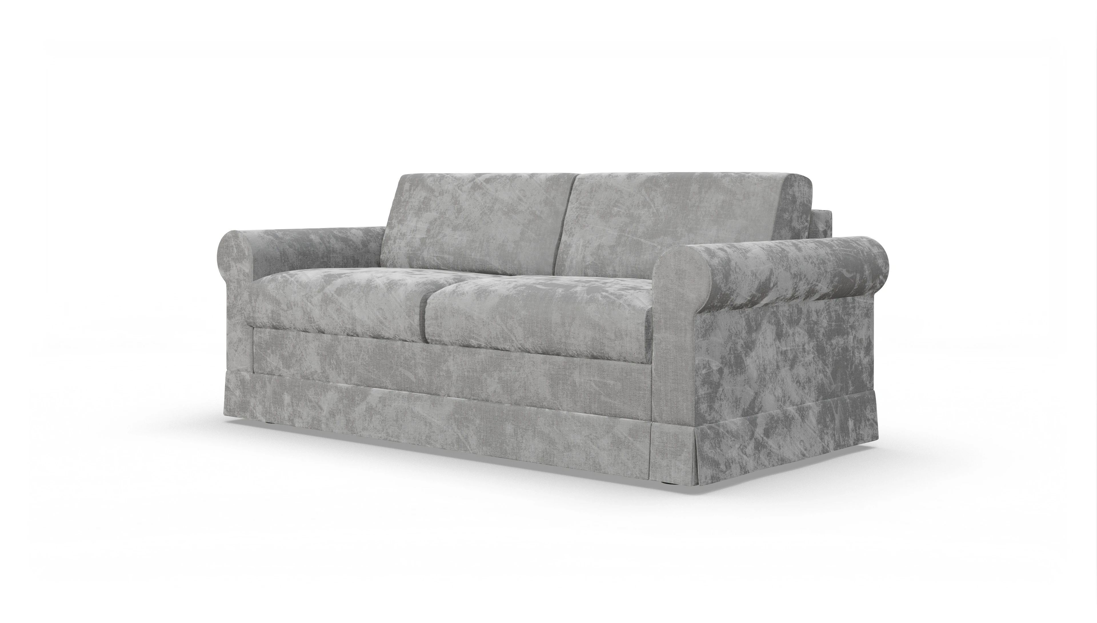 Schlafcouch Bareteri Ansicht des Produktes Bareteri 2,5-Sitzer in Stoff grau