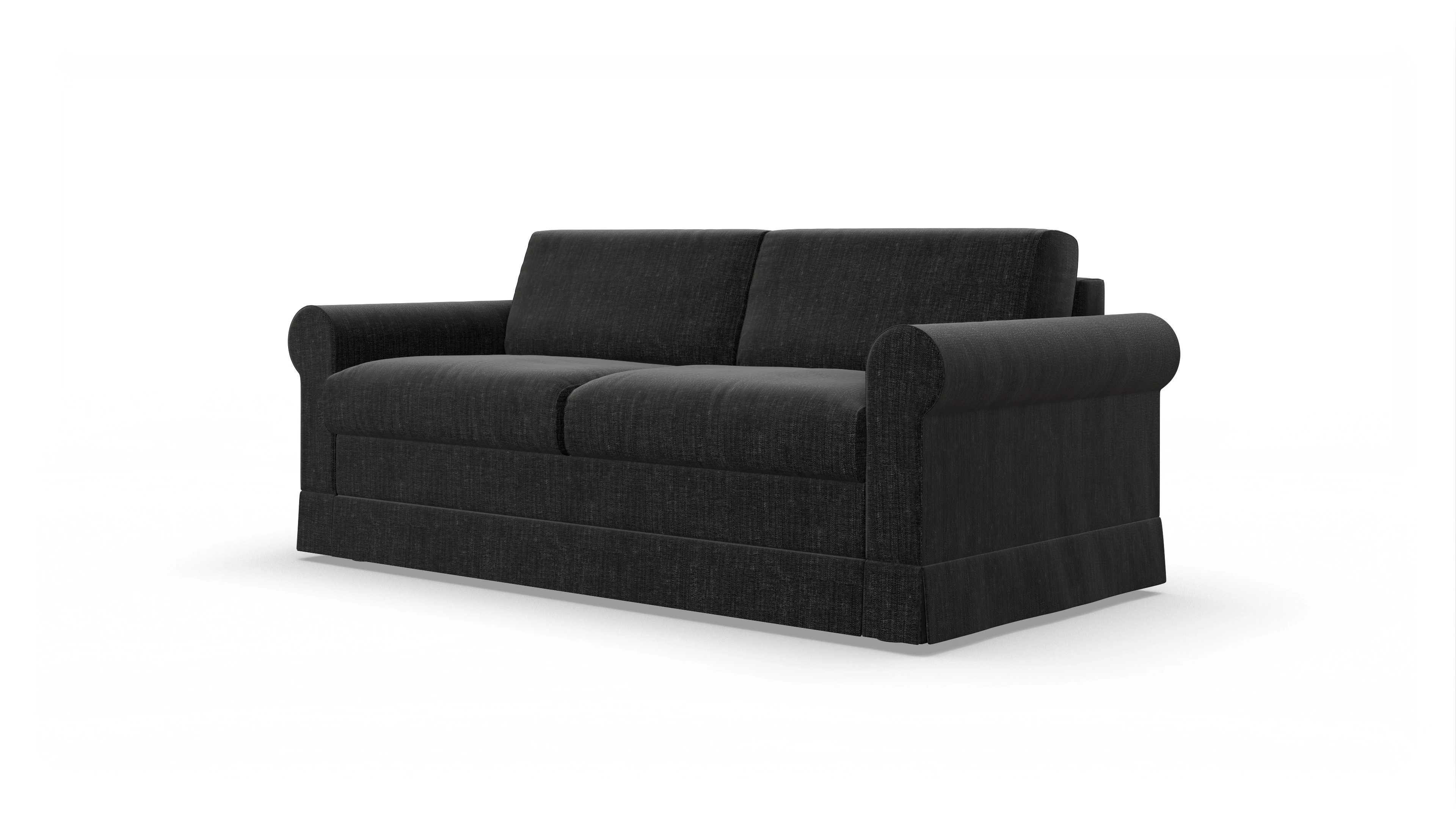 Ansicht des Produktes Bareteri 2,5-Sitzer in Stoff schwarz
