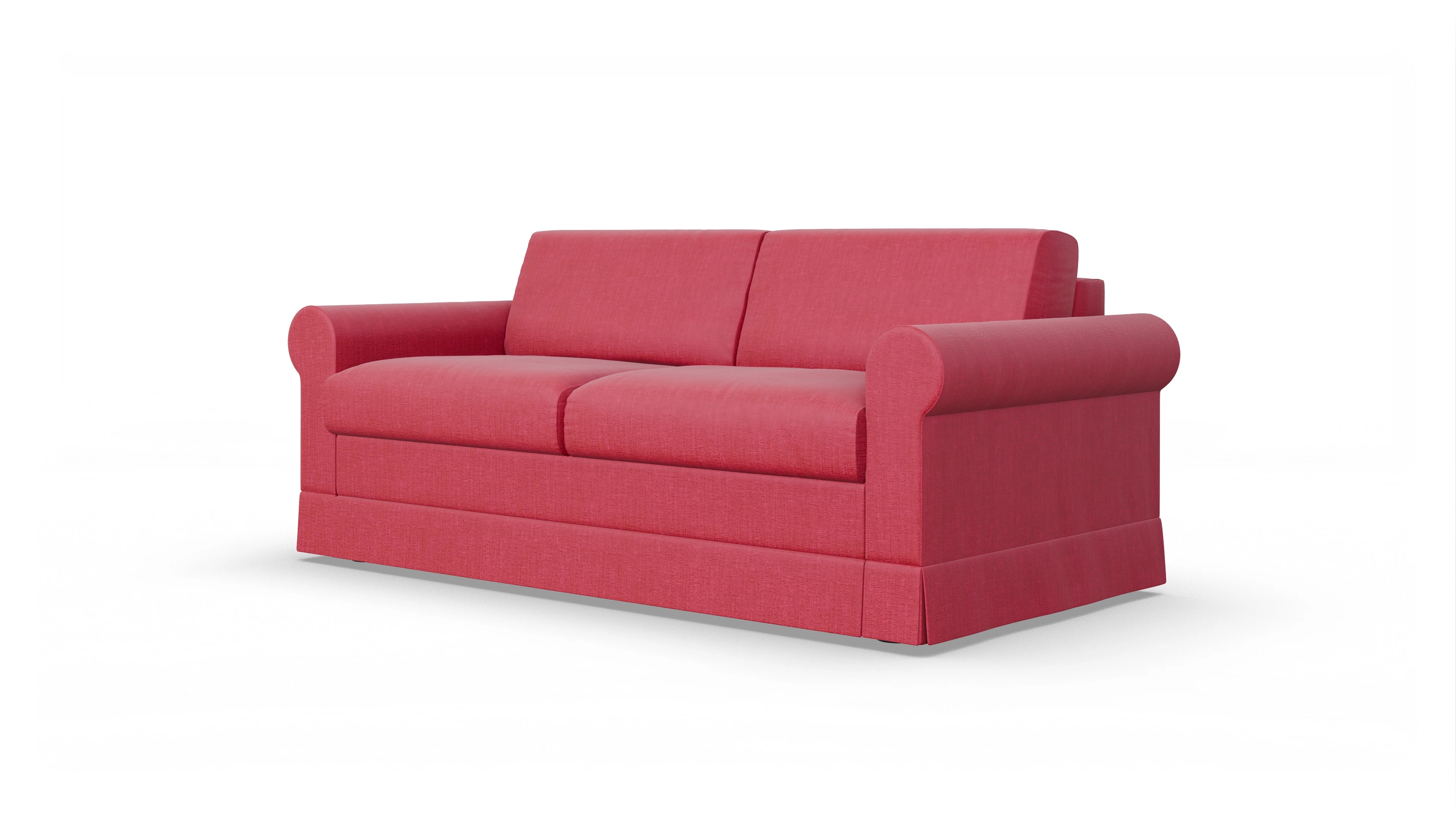 Ansicht des Produktes Bareteri 2,5-Sitzer in Stoff rot