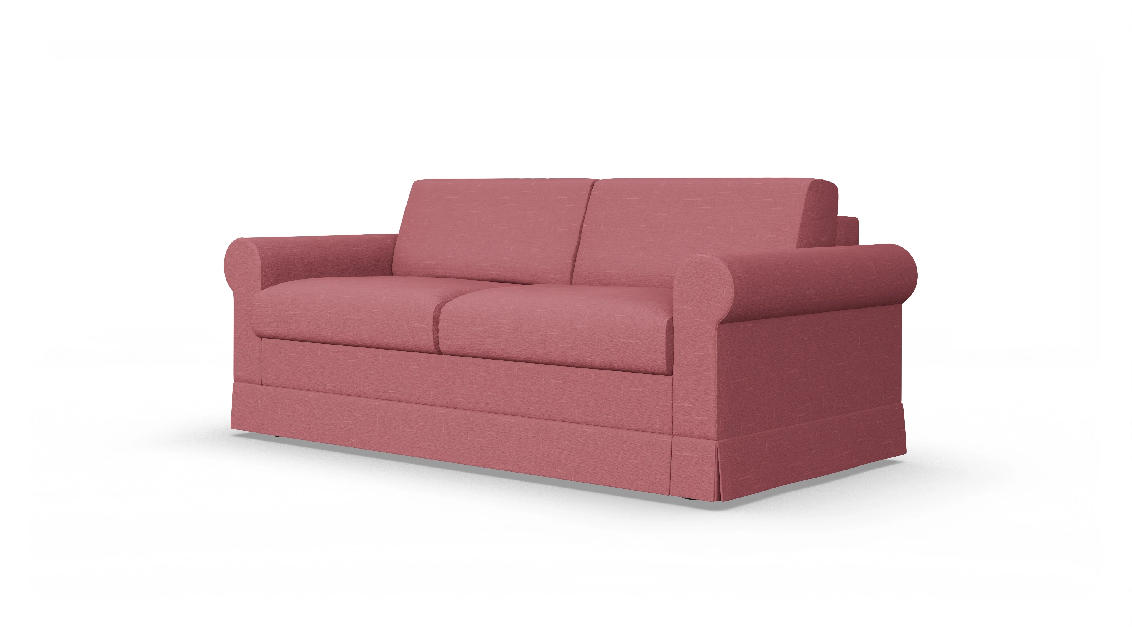 Ansicht des Produktes Bareteri 2,5-Sitzer in Stoff rot