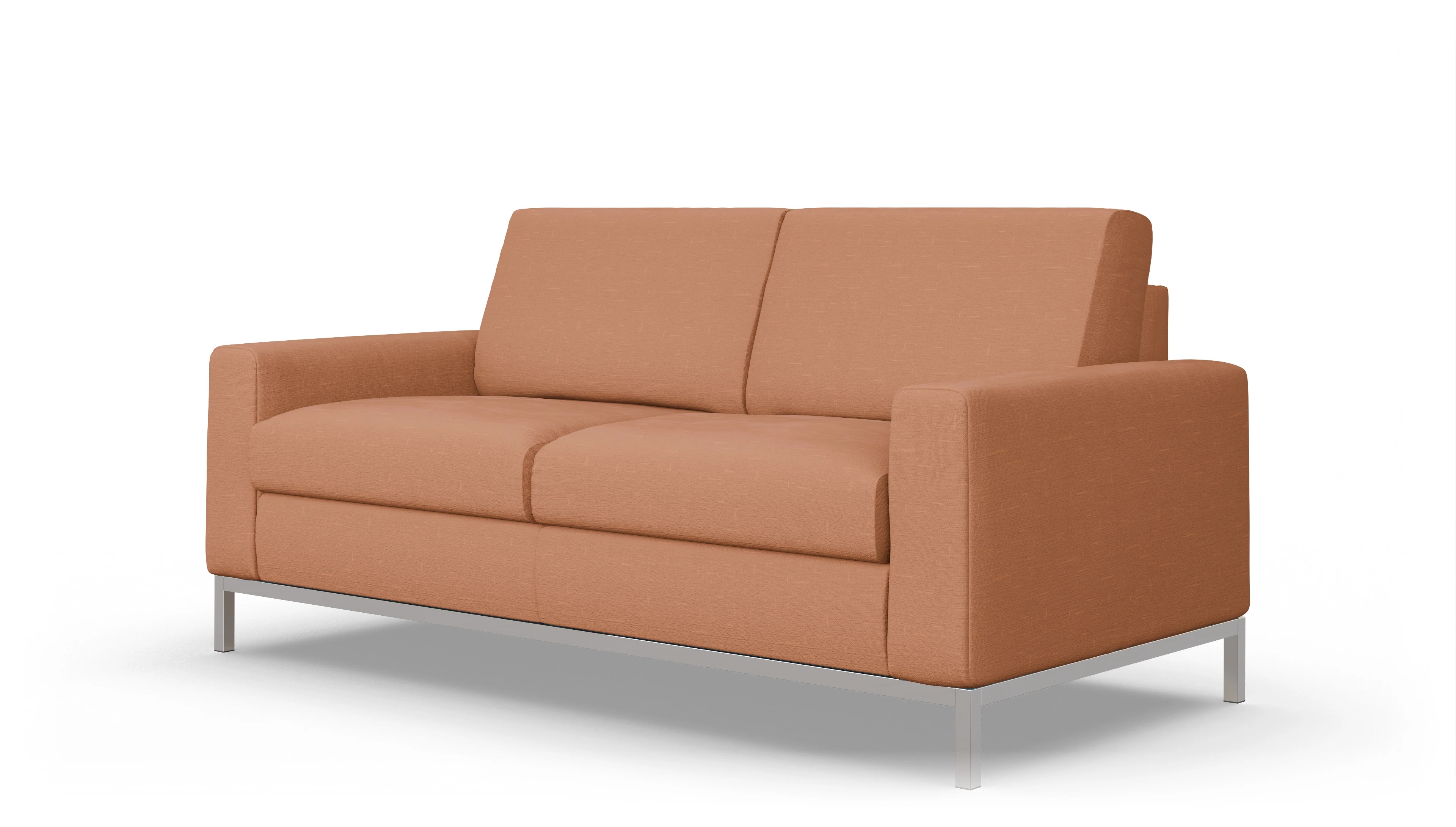 Ansicht des Produktes Paglia 2,5-Sitzer in Stoff orange