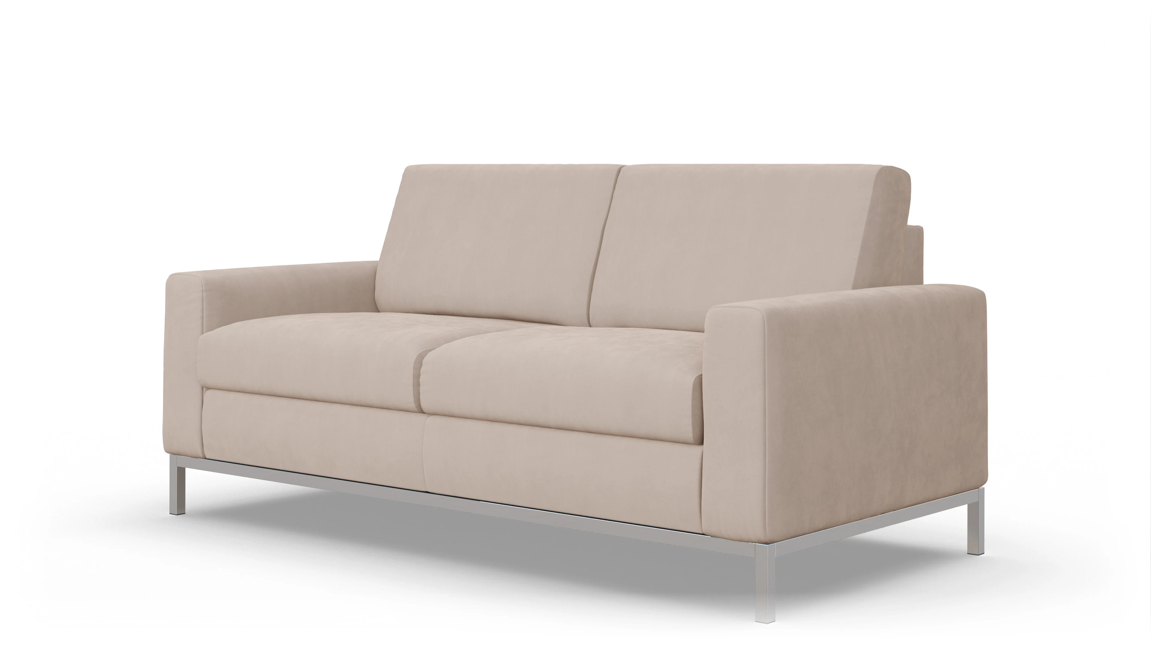 Ansicht des Produktes Paglia 2,5-Sitzer in Samt beige