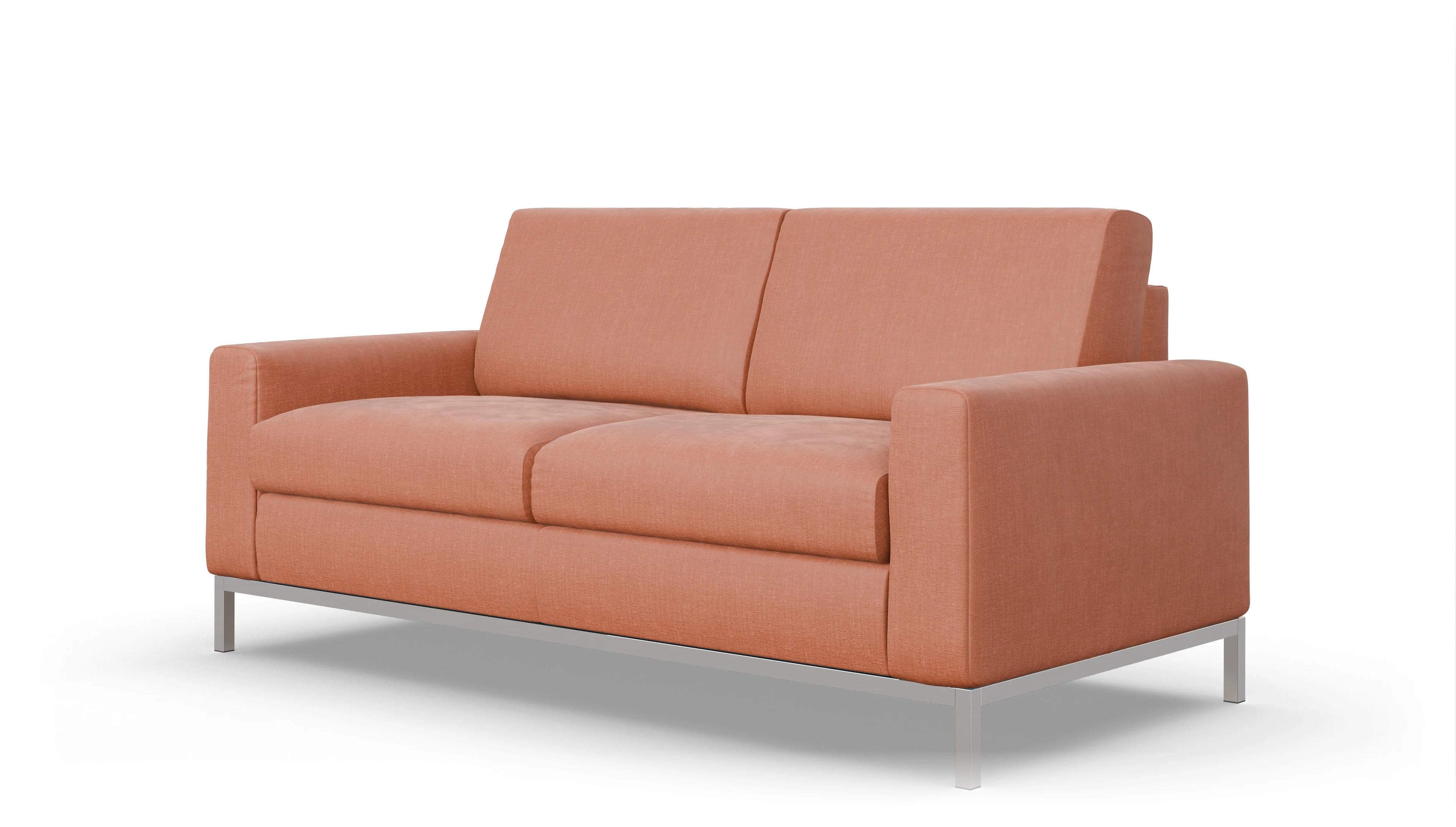 Ansicht des Produktes Paglia 2,5-Sitzer in Stoff orange
