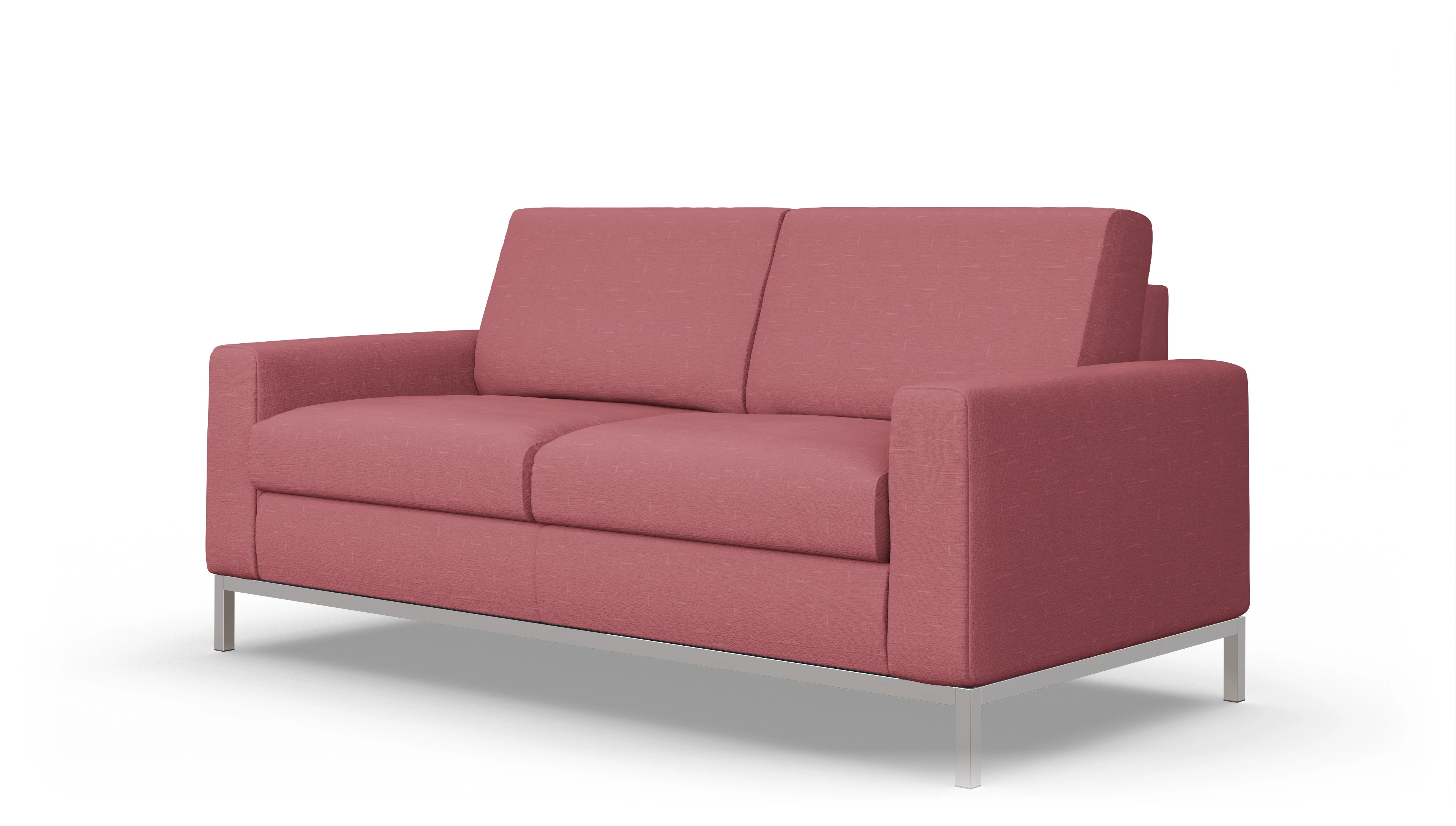 Designer-Schlafsofa Paglia Ansicht des Produktes Paglia 2,5-Sitzer in Stoff rot