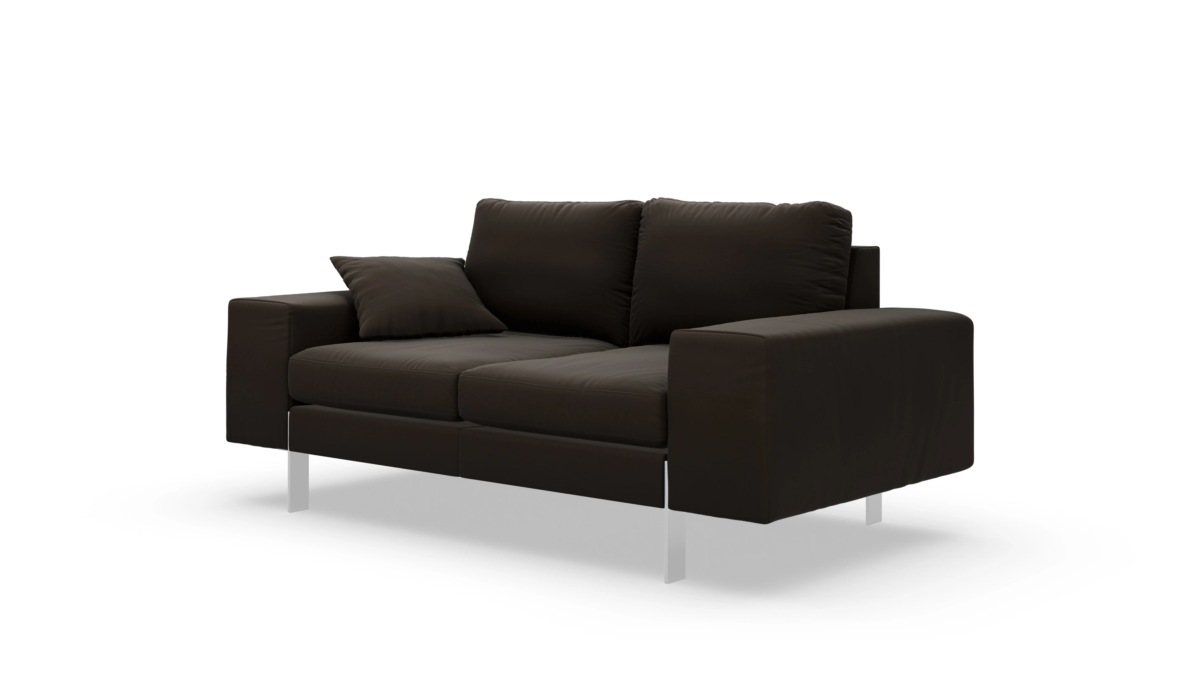 Ansicht des Produktes Catoira 2-Sitzer in Leder braun