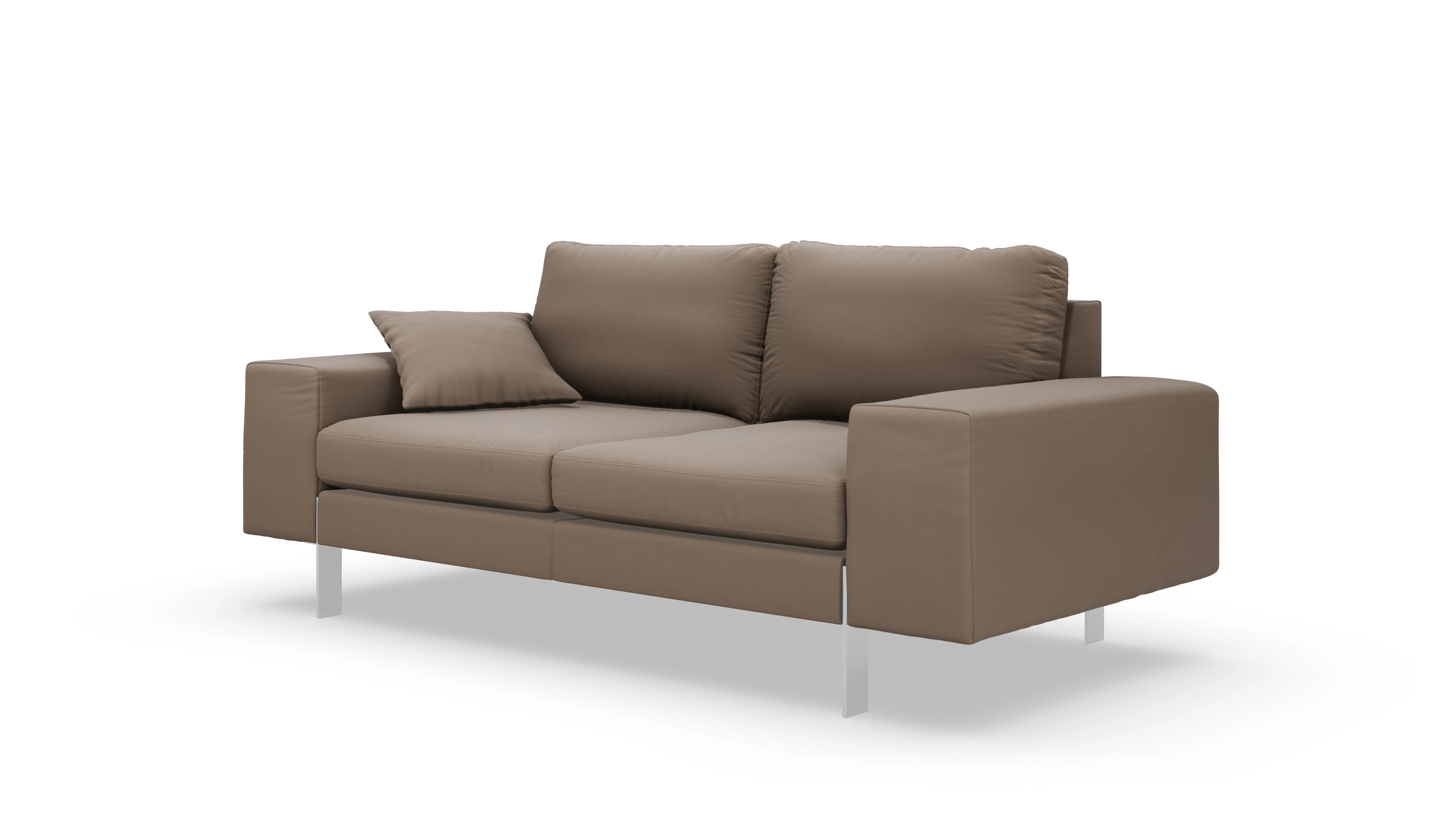 Ansicht des Produktes Catoira 2,5-Sitzer in Leder beige