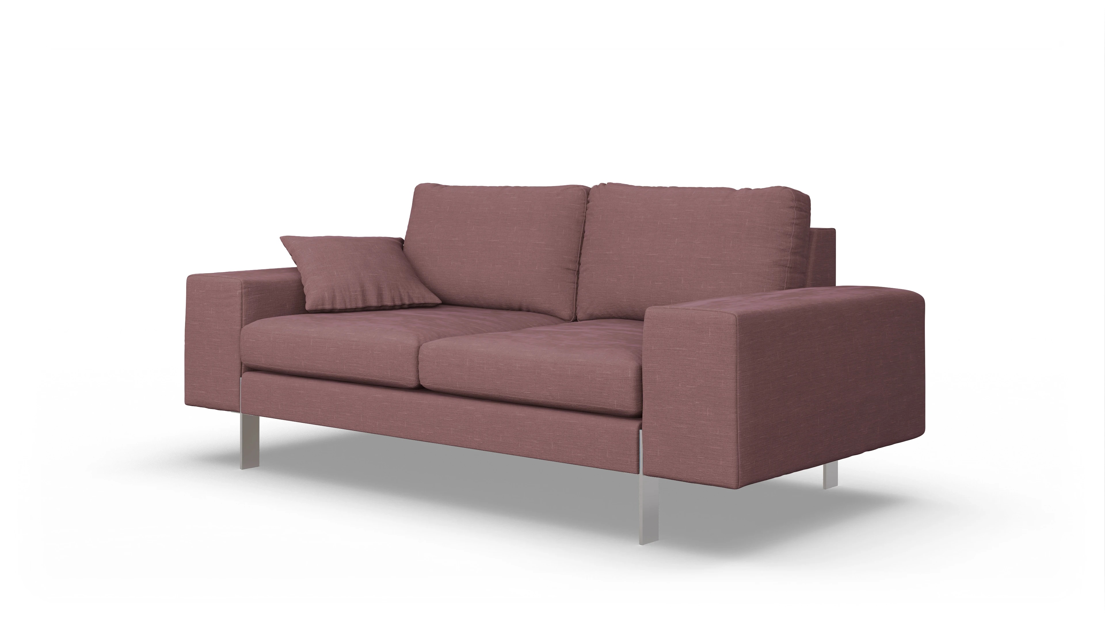 Ansicht des Produktes Catoira 2,5-Sitzer in Stoff rot