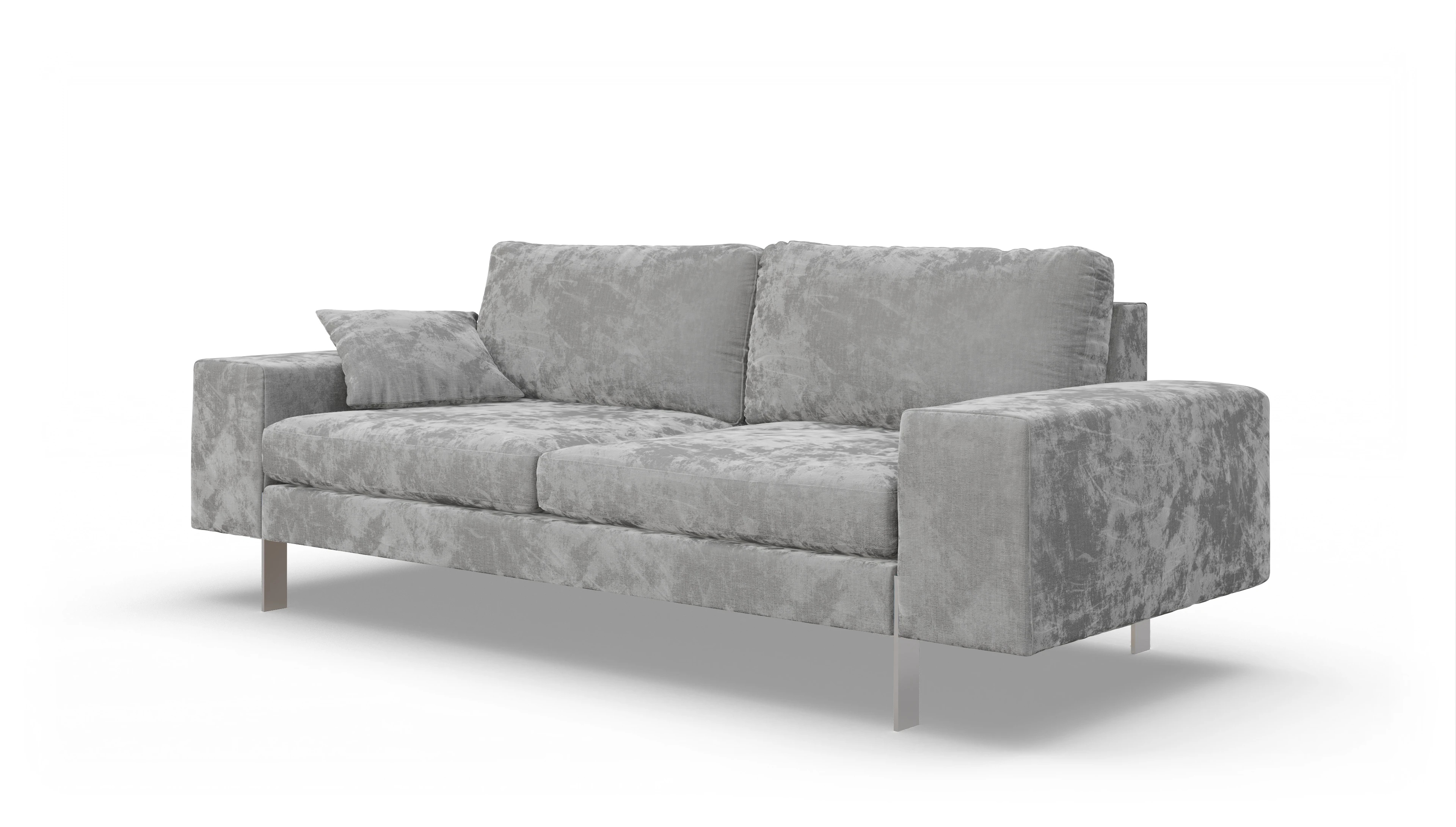 Ansicht des Produktes Catoira 3-Sitzer in Stoff grau