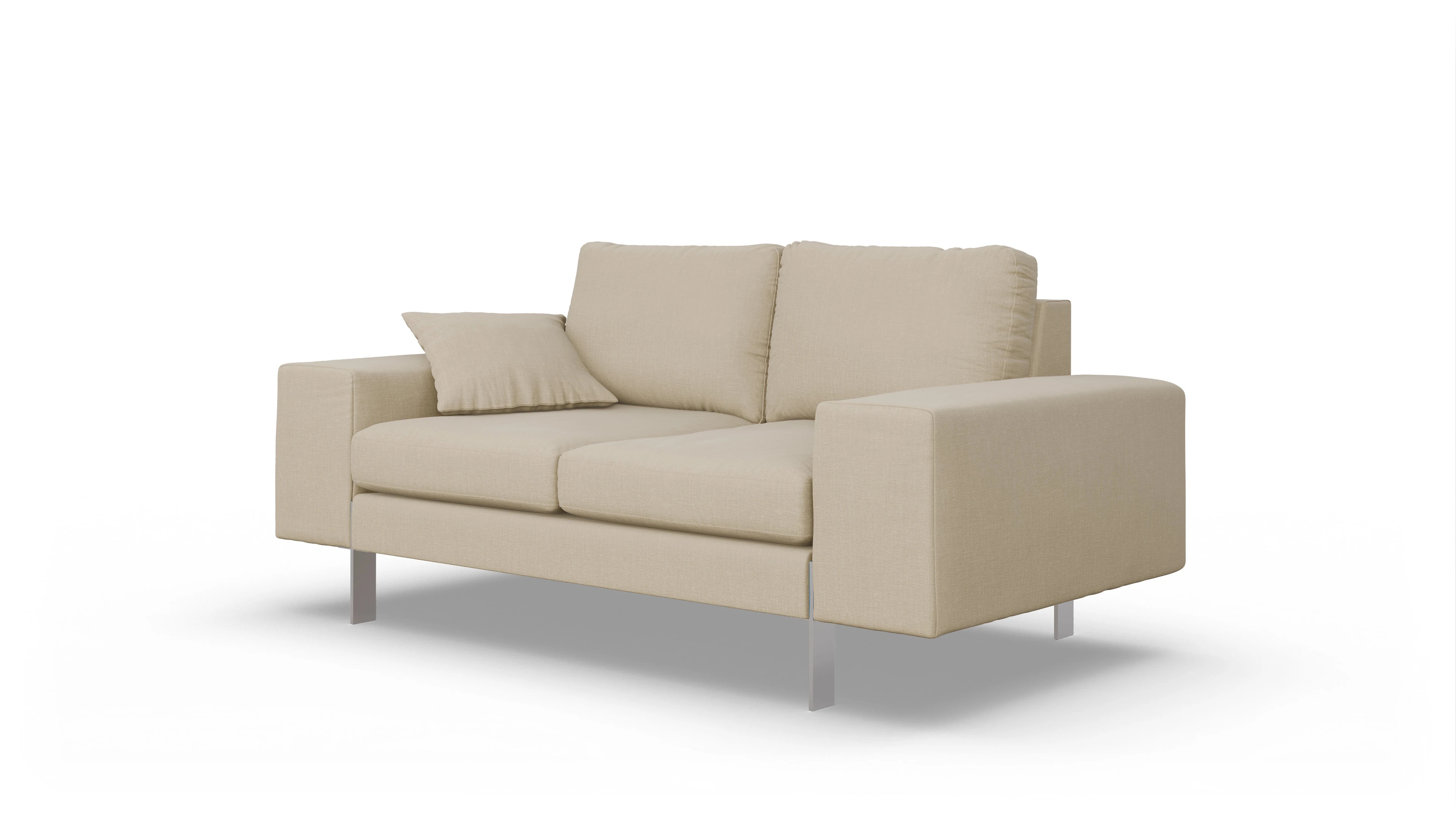 Ansicht des Produktes Catoira 2-Sitzer in Stoff beige