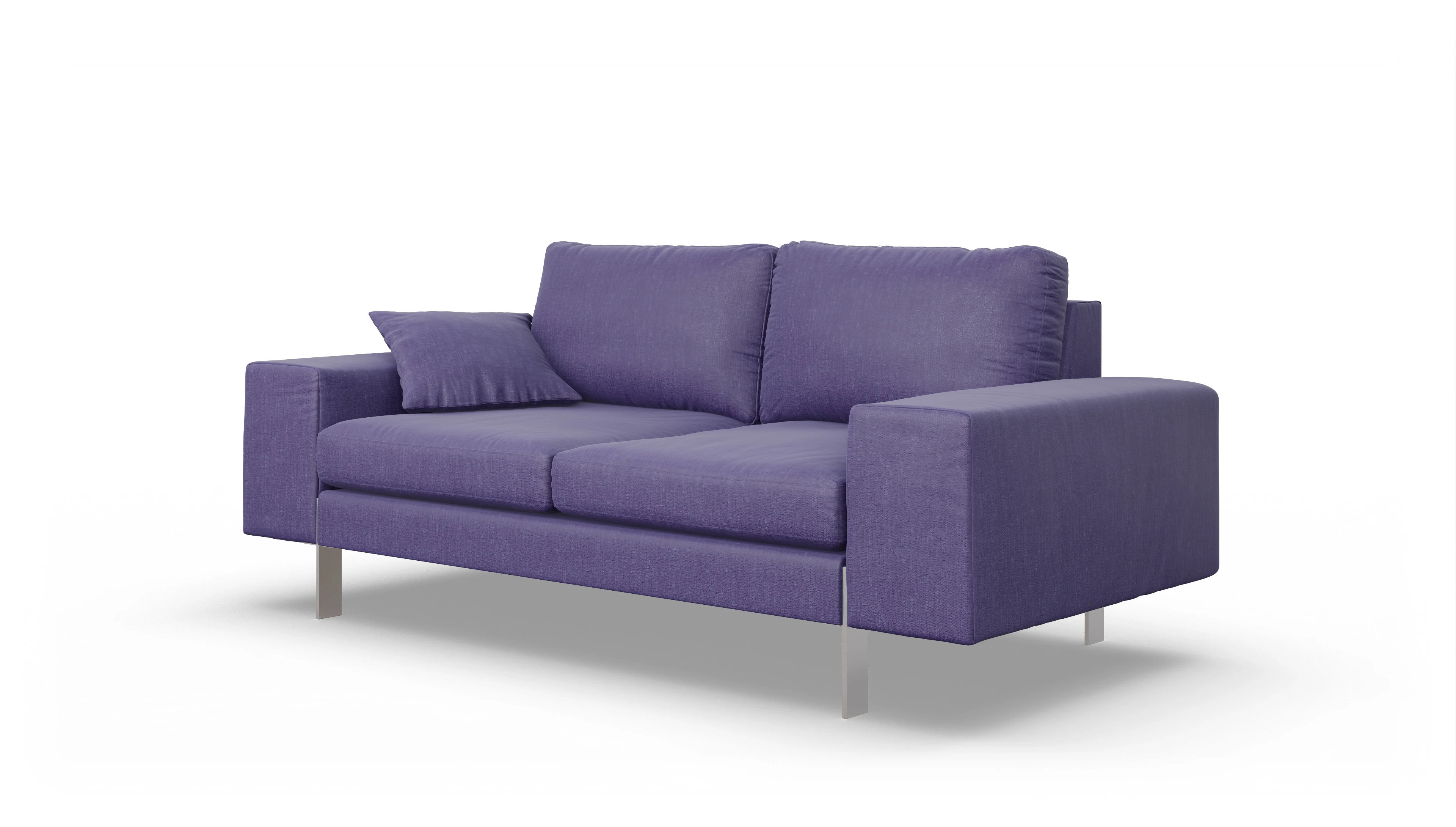 Ansicht des Produktes Catoira 2,5-Sitzer in Stoff blau