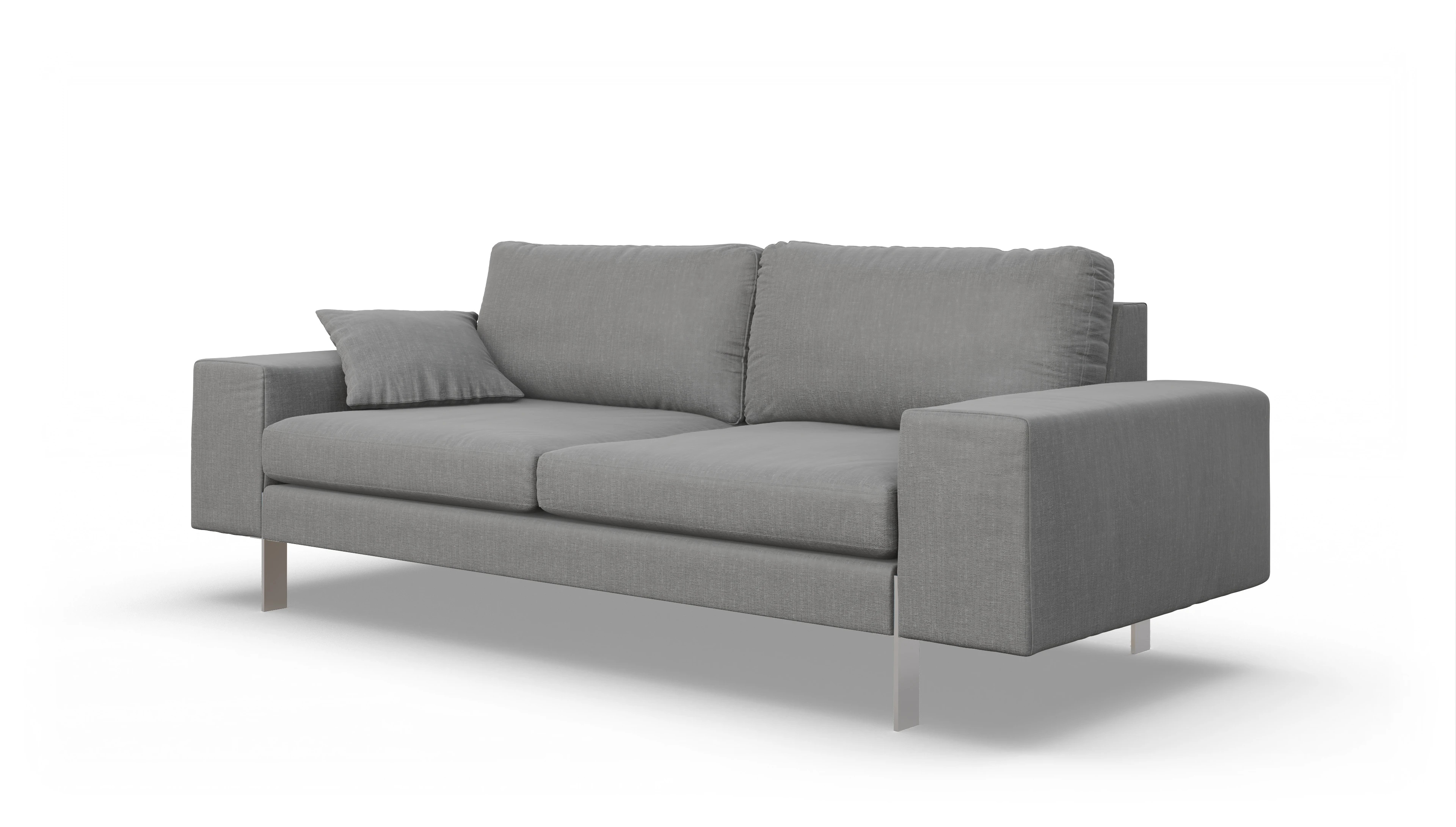 Ansicht des Produktes Catoira 3-Sitzer in Stoff grau