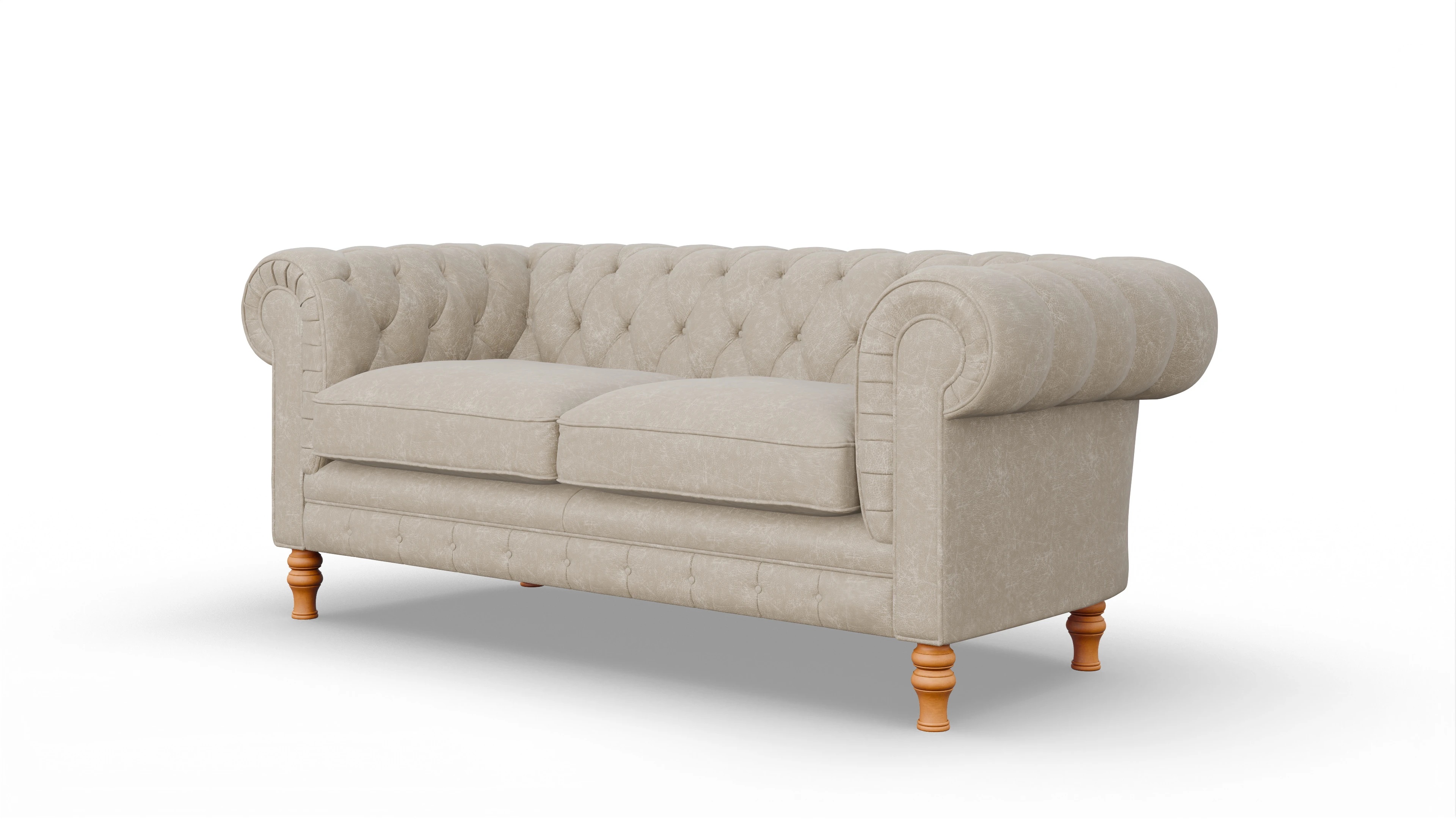 Ansicht des Produktes Countess 2-Sitzer in Leder beige