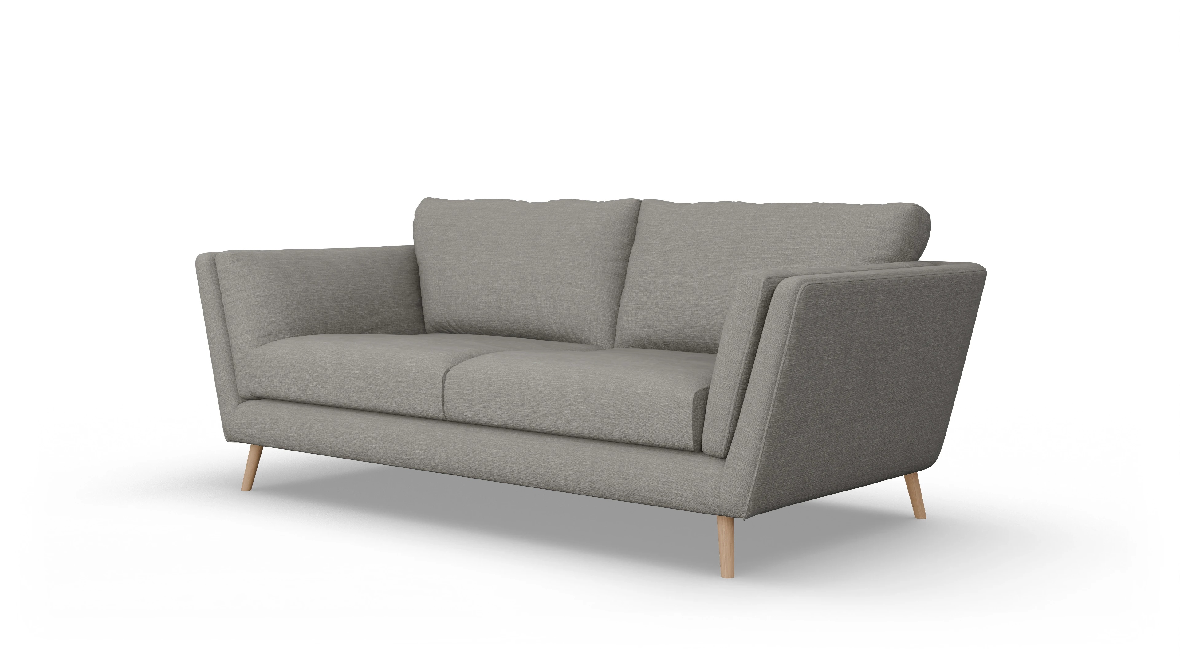 Ansicht des Produktes Sira 3-Sitzer in Stoff grau