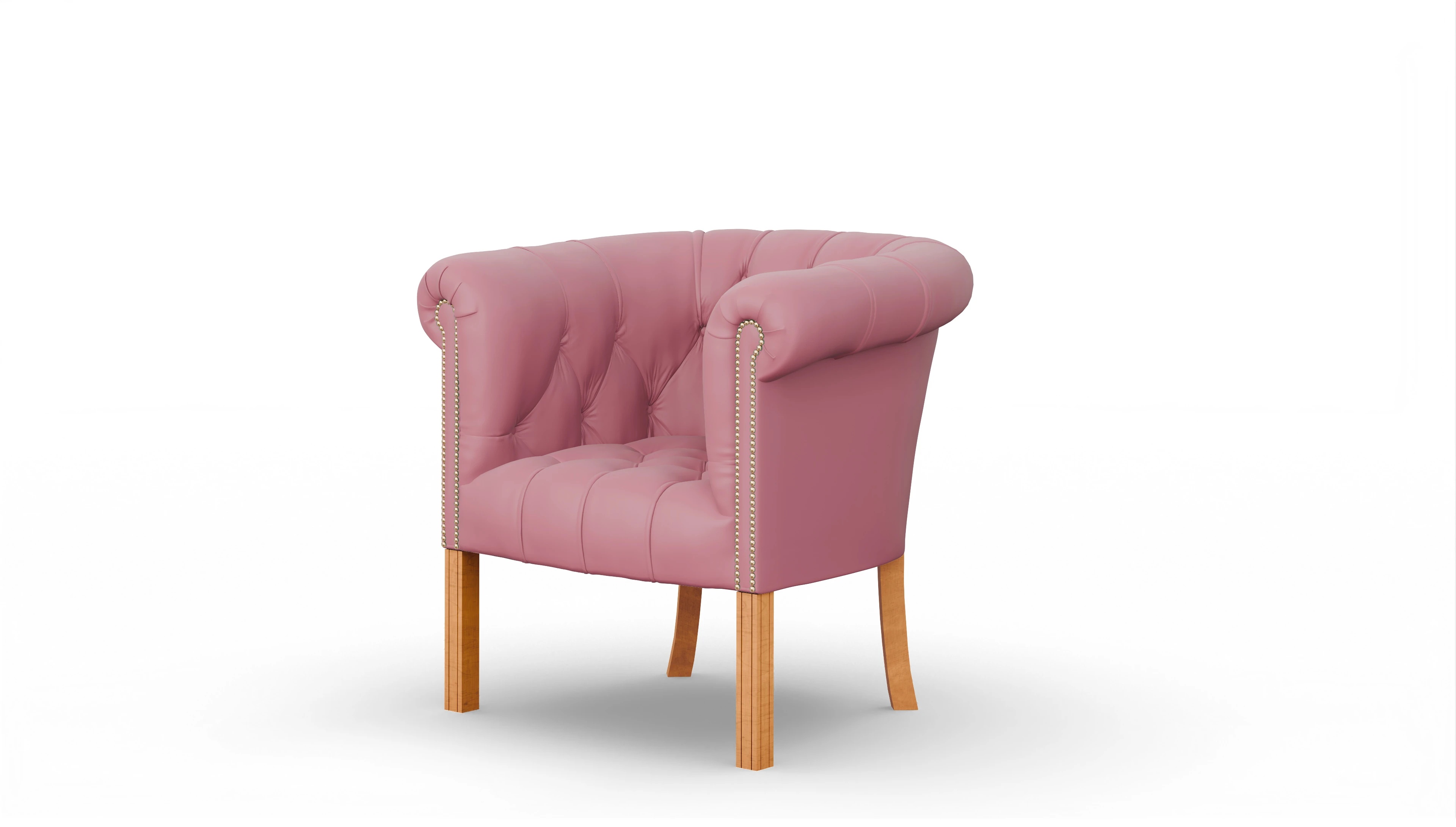 Ansicht des Produktes Meryton Sessel in Leder rot