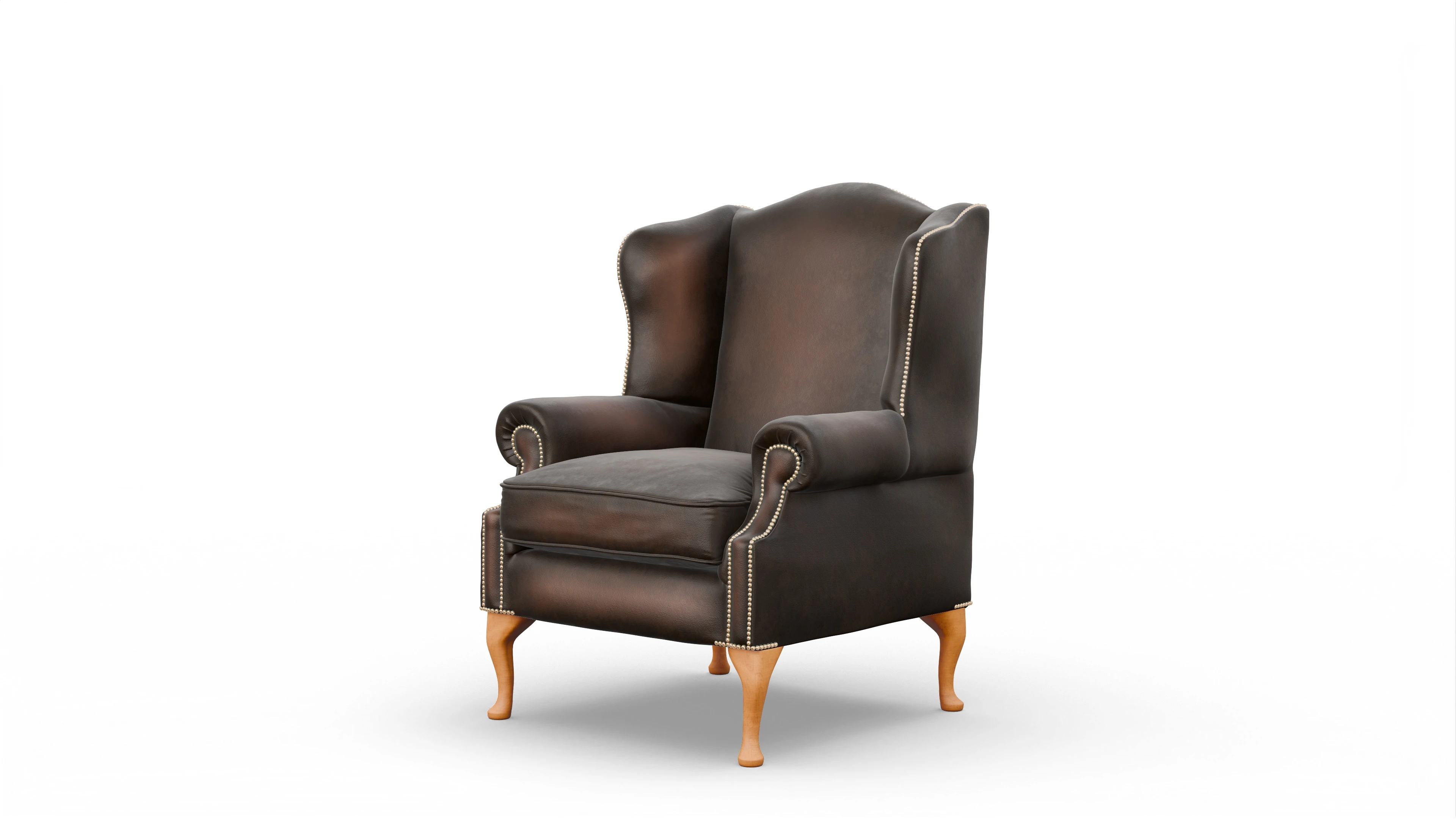 Ansicht des Produktes Heywood Sessel in Leder braun