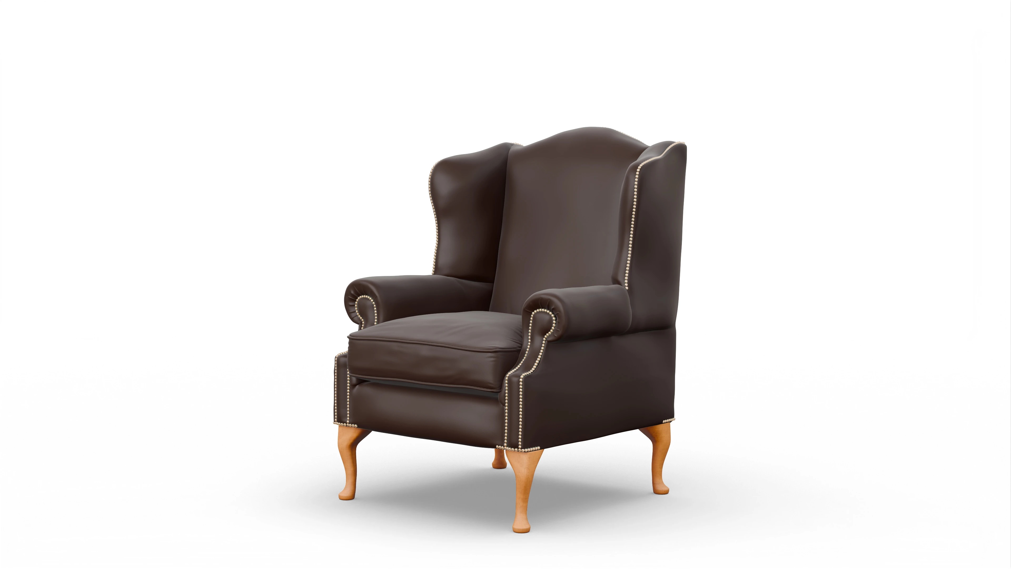 Ansicht des Produktes Heywood Sessel in Leder braun