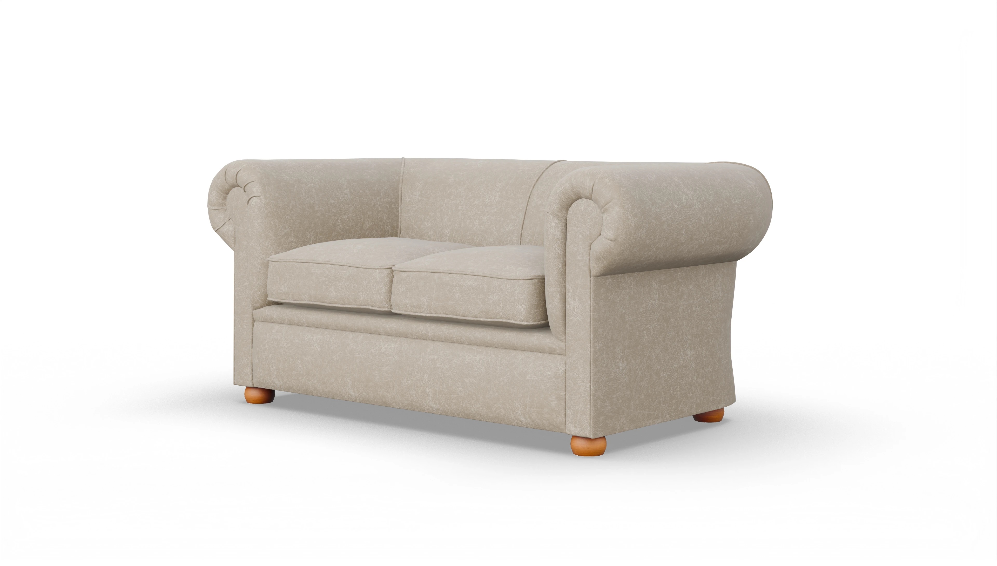 Ansicht des Produktes Brendon 2-Sitzer in Leder beige