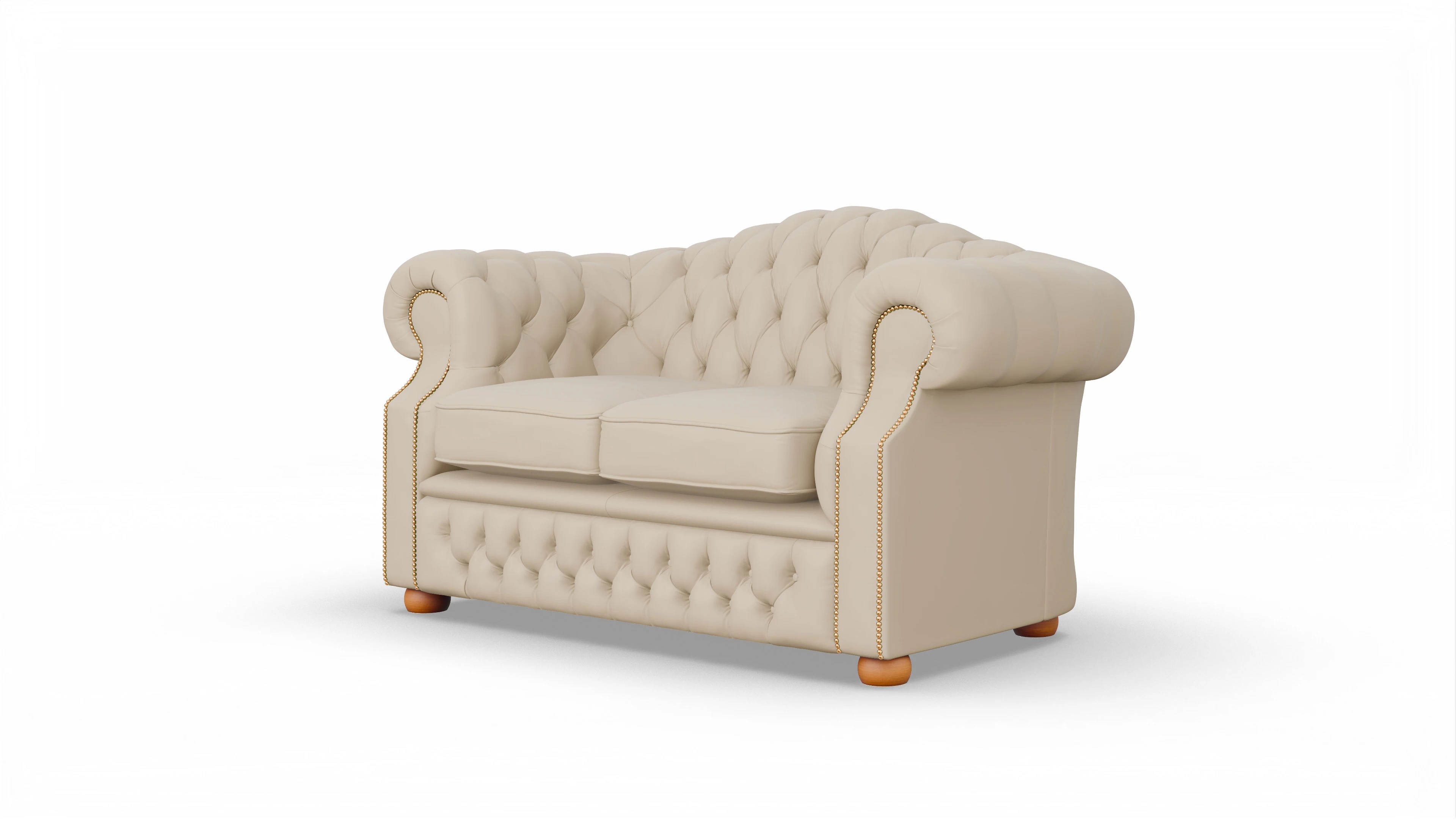 Ansicht des Produktes Yates 2-Sitzer in Leder beige