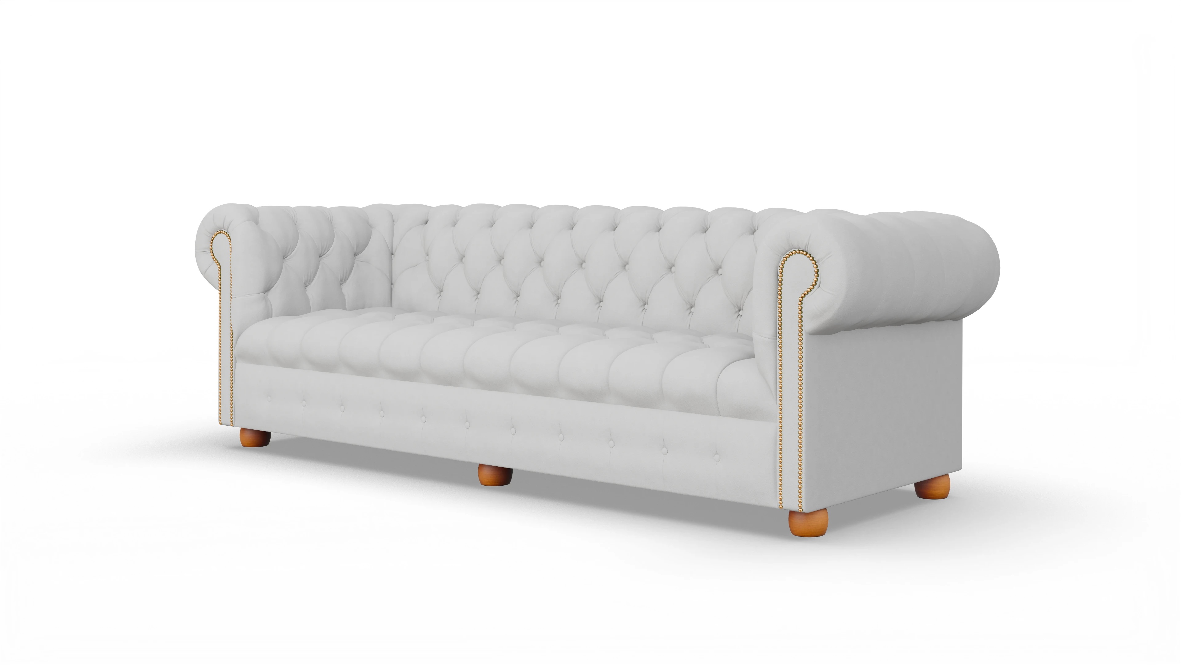 Ansicht des Produktes Bingley 4-Sitzer in Leder weiß