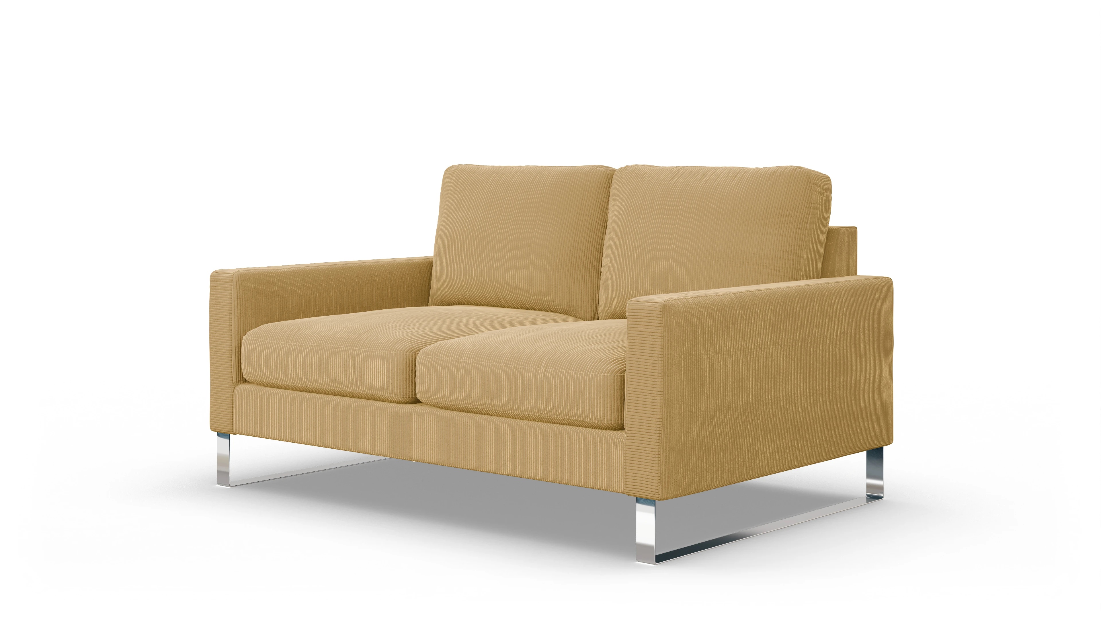 Ansicht des Produktes Cespon 2-Sitzer in Cord gelb