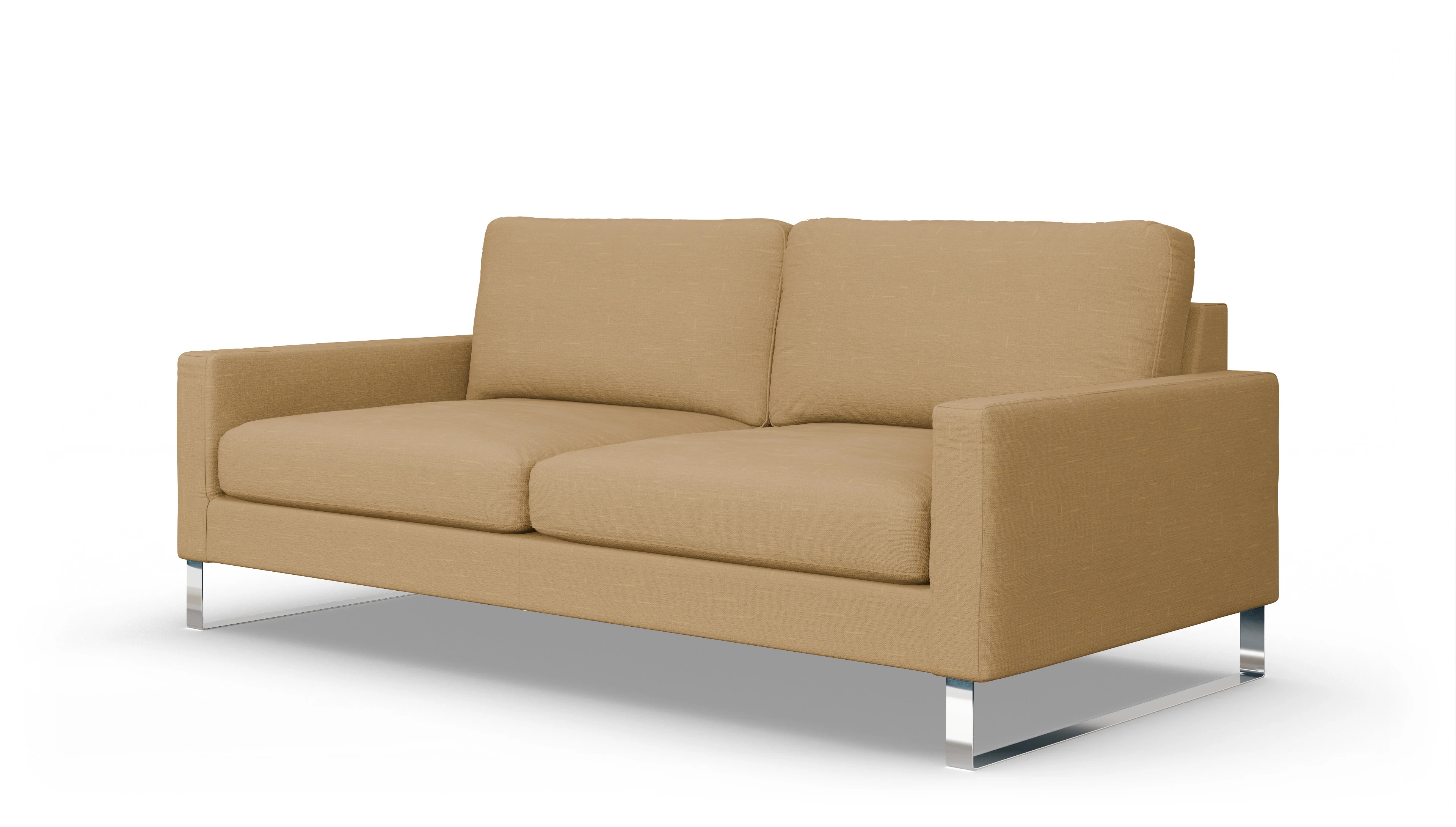 Ansicht des Produktes Cespon 3,5-Sitzer in Stoff gelb