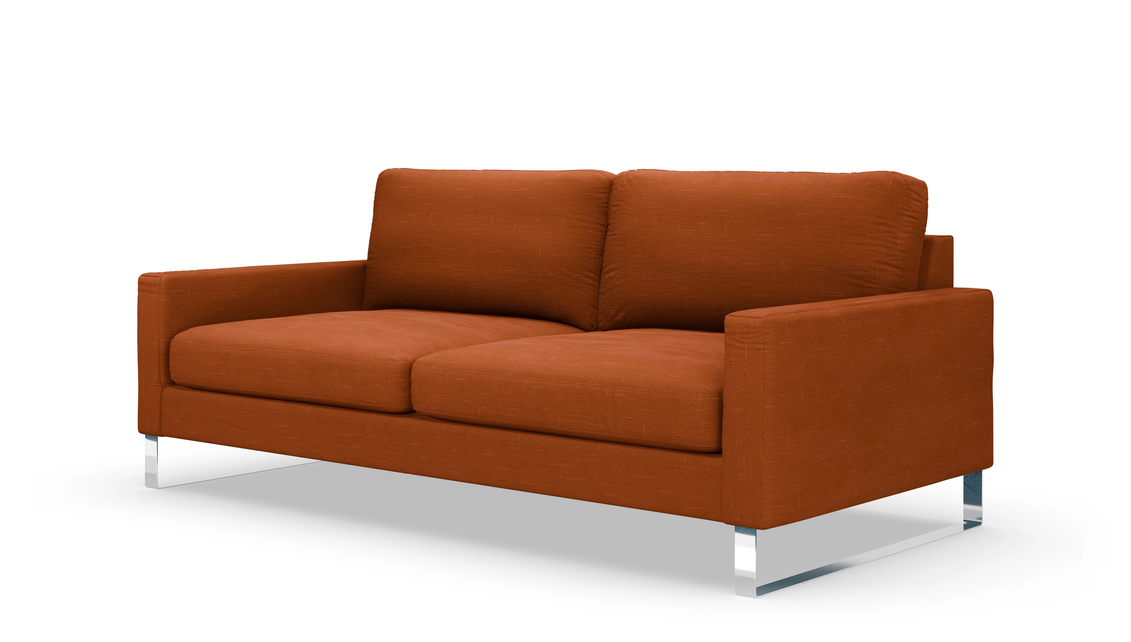 Ansicht des Produktes Cespon 3,5-Sitzer in Stoff orange