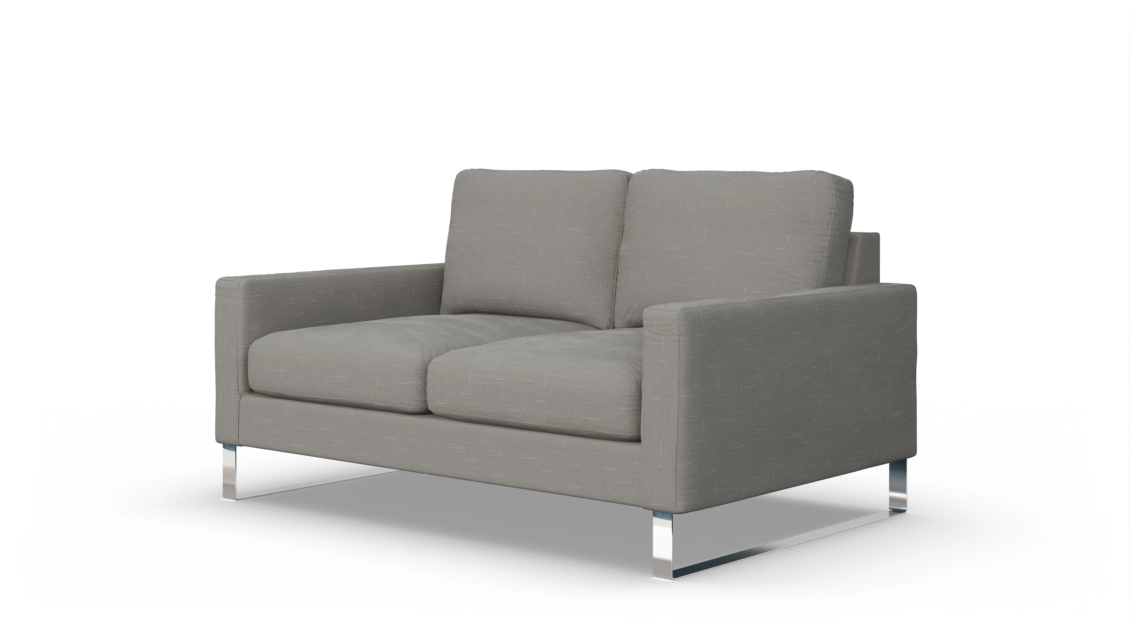 Ansicht des Produktes Cespon 2-Sitzer in Stoff grau