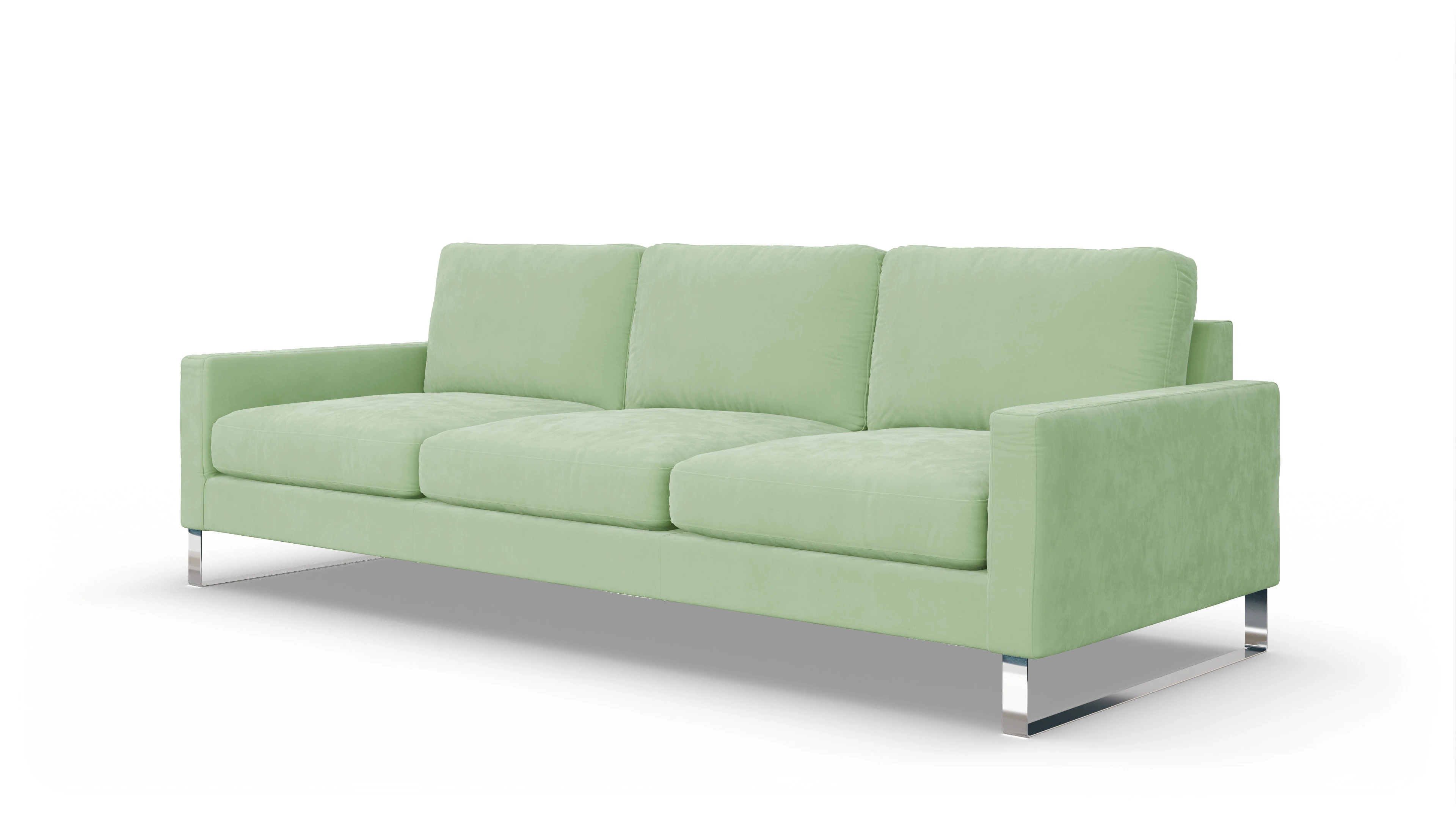 Ansicht des Produktes Cespon 4,5-Sitzer in Samt grün