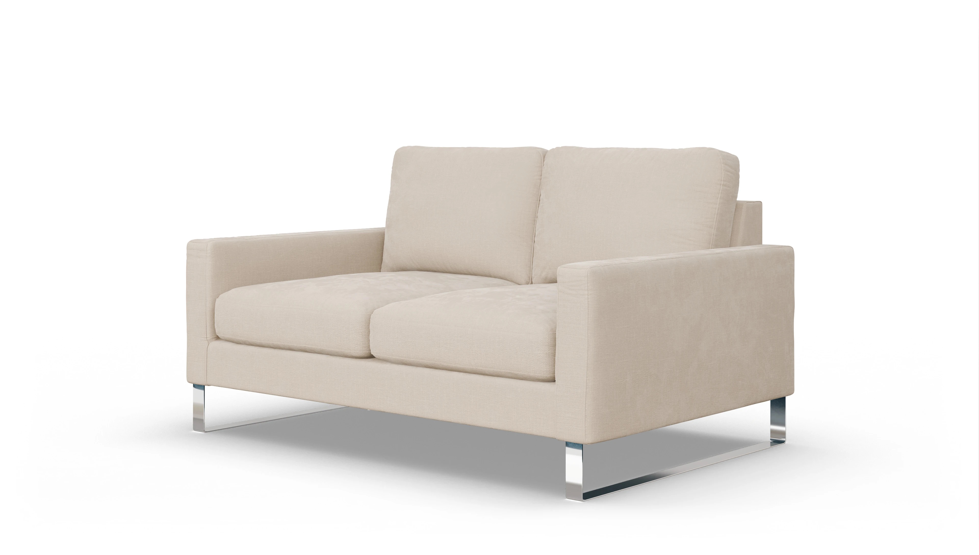 Ansicht des Produktes Cespon 2-Sitzer in Stoff weiß