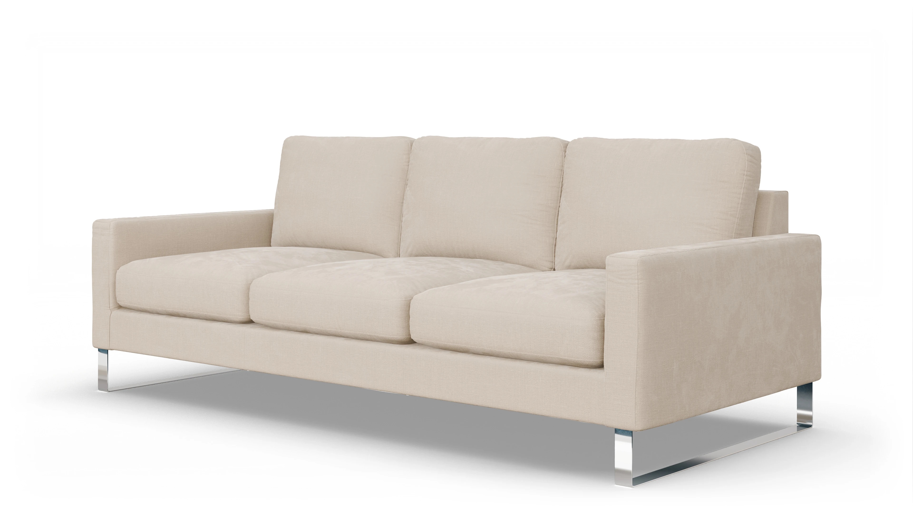 Cespon Stoffsofa Ansicht des Produktes Cespon 4-Sitzer in Stoff weiß