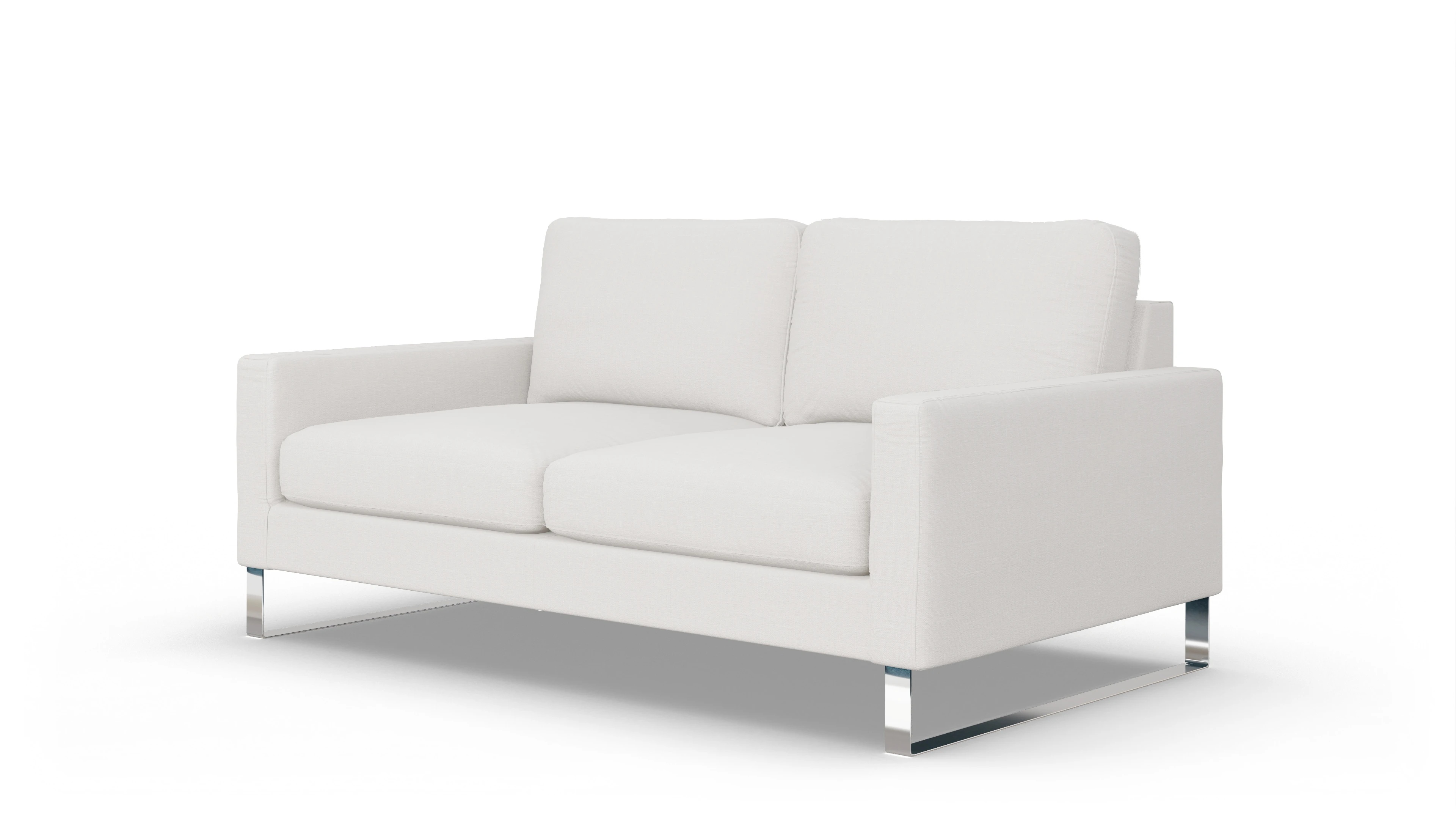 Ansicht des Produktes Cespon 2,5-Sitzer in Stoff weiß